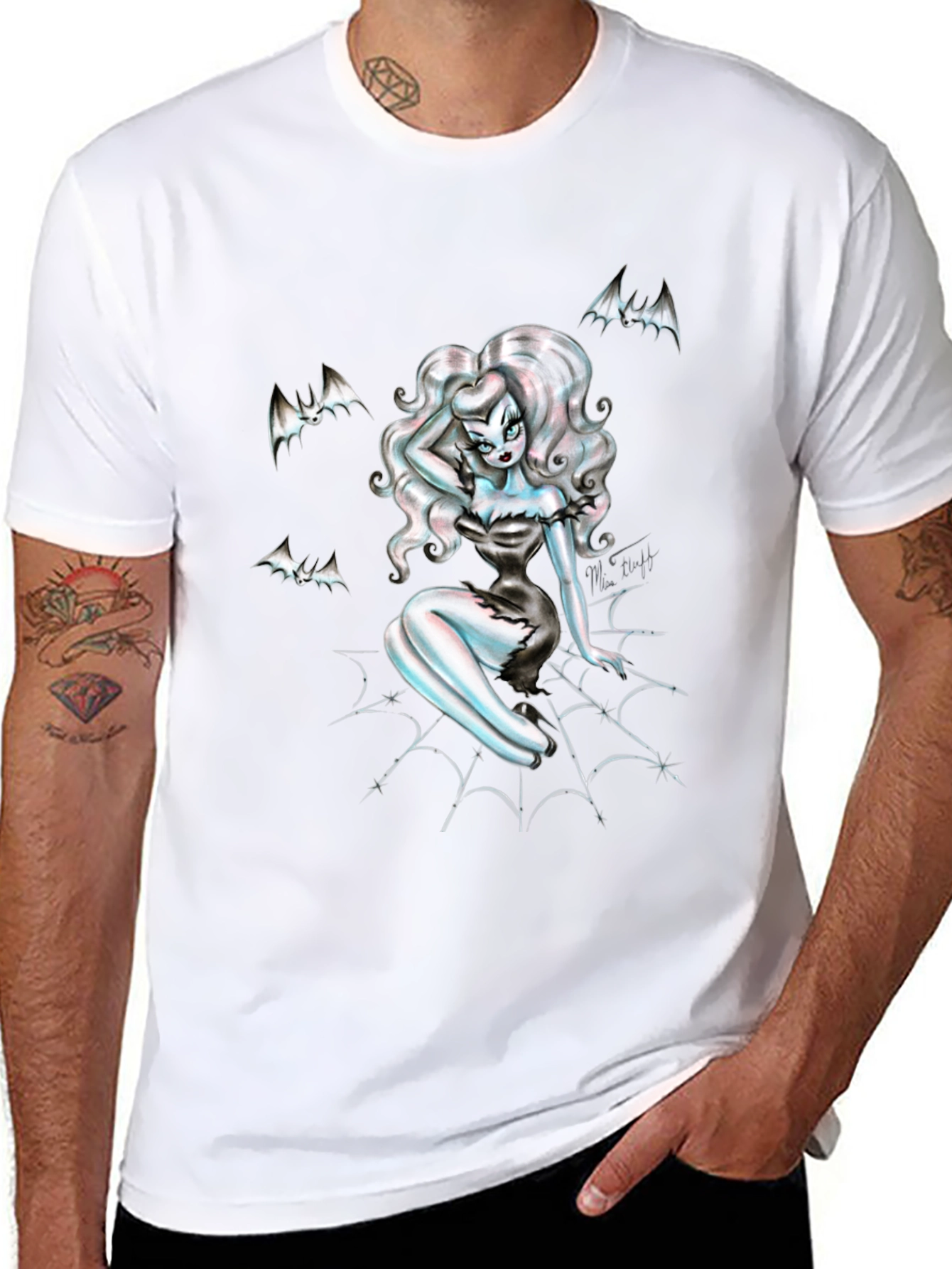 Spooky Pinup T-Shirt - Halloween Edition