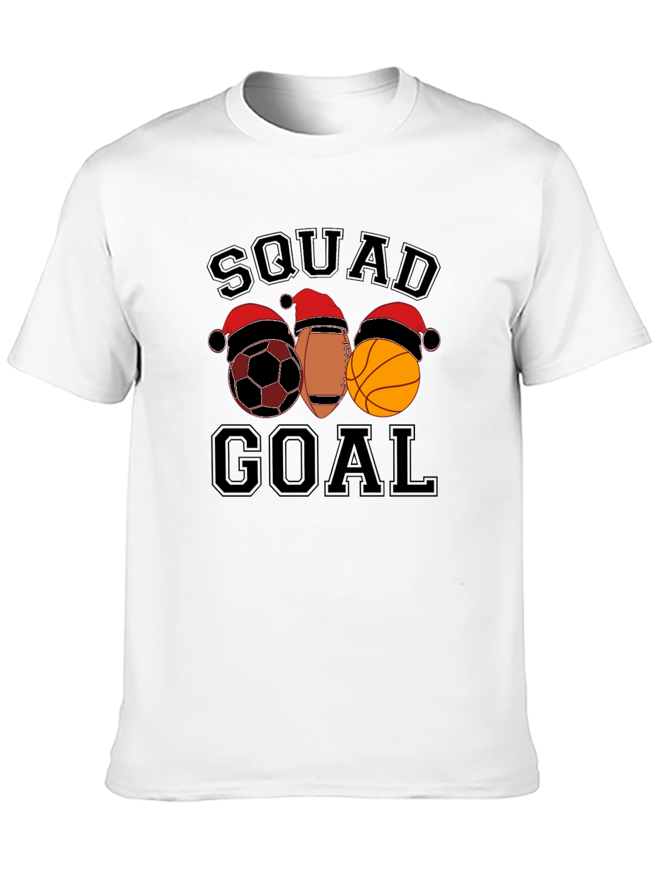 Squad Goal Holiday T-Shirt - Sports Christmas Tee