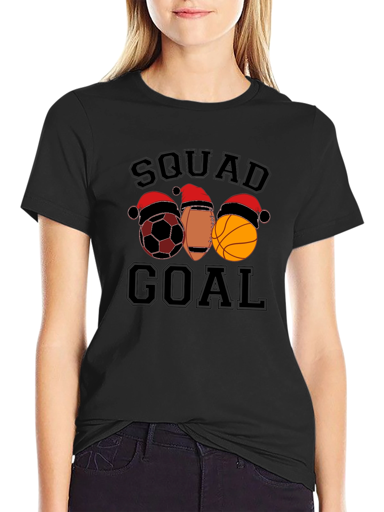 Squad Goal Holiday T-Shirt - Sports Christmas Tee