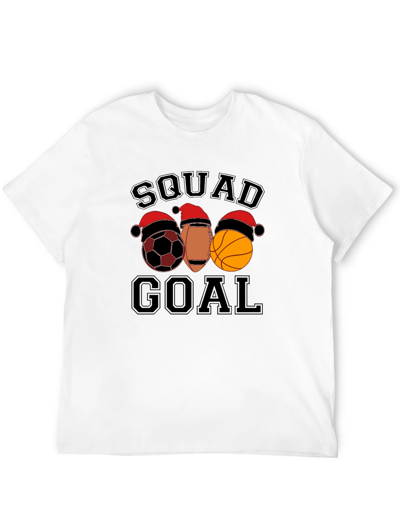 Squad Goal Holiday T-Shirt - Sports Christmas Tee