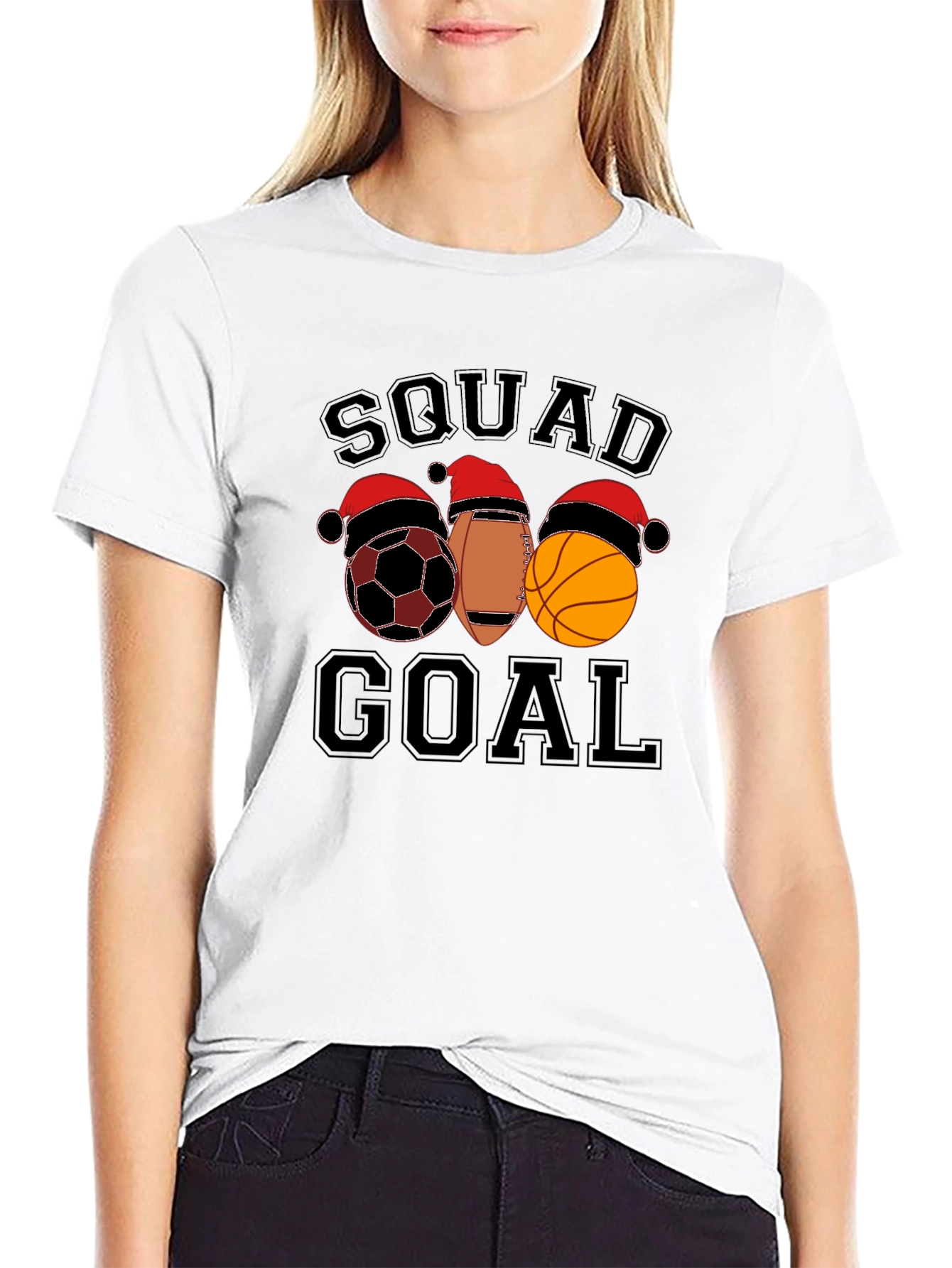 Squad Goal Holiday T-Shirt - Sports Christmas Tee