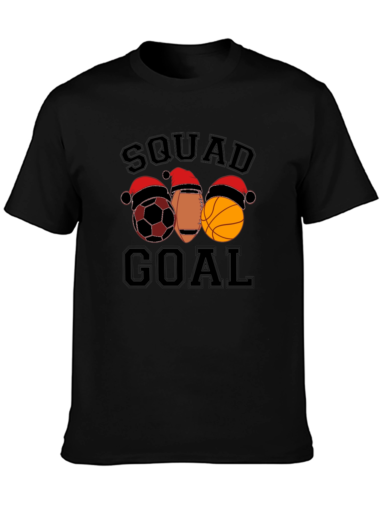 Squad Goal Holiday T-Shirt - Sports Christmas Tee