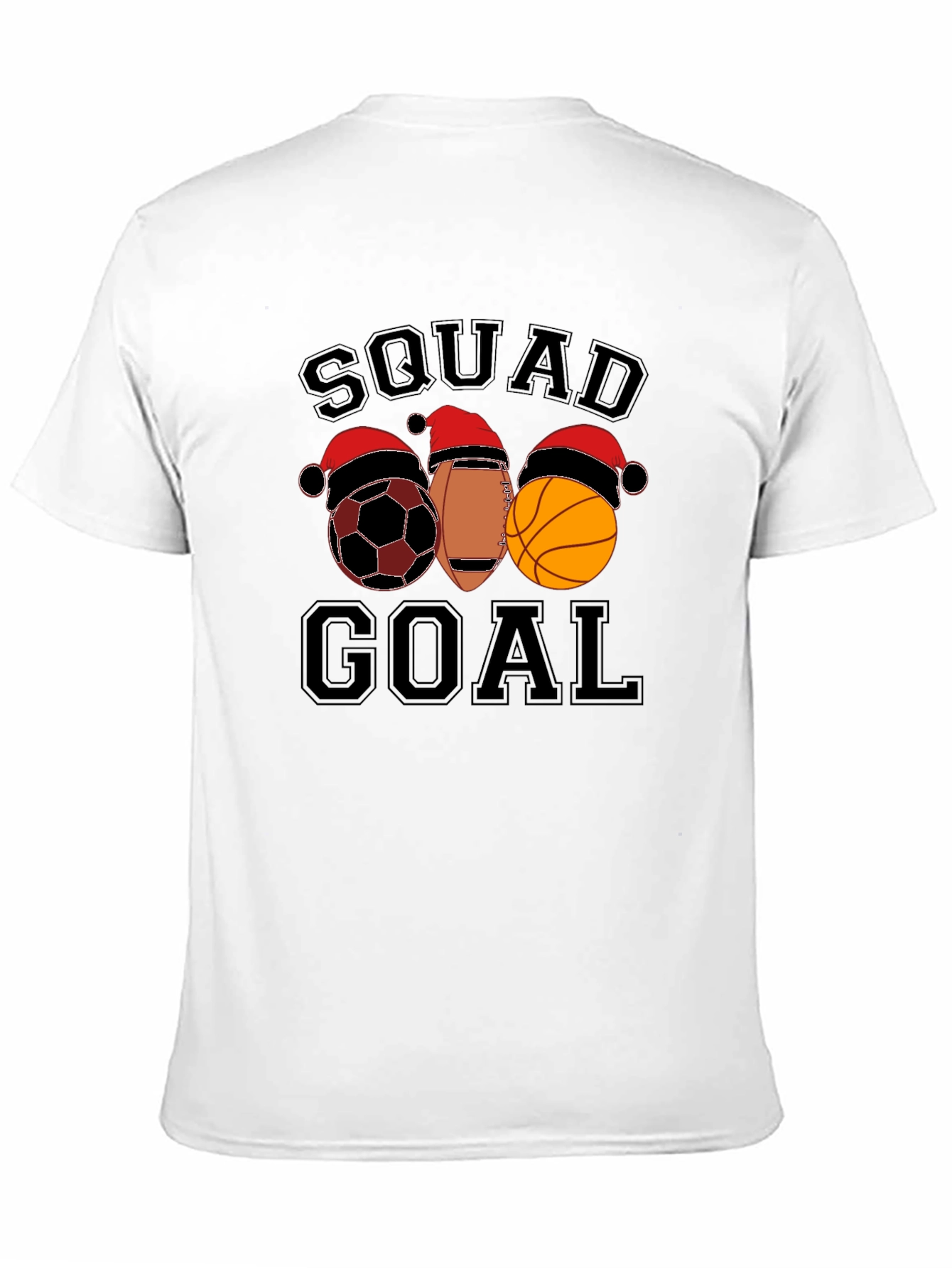Squad Goal Holiday T-Shirt - Sports Christmas Tee