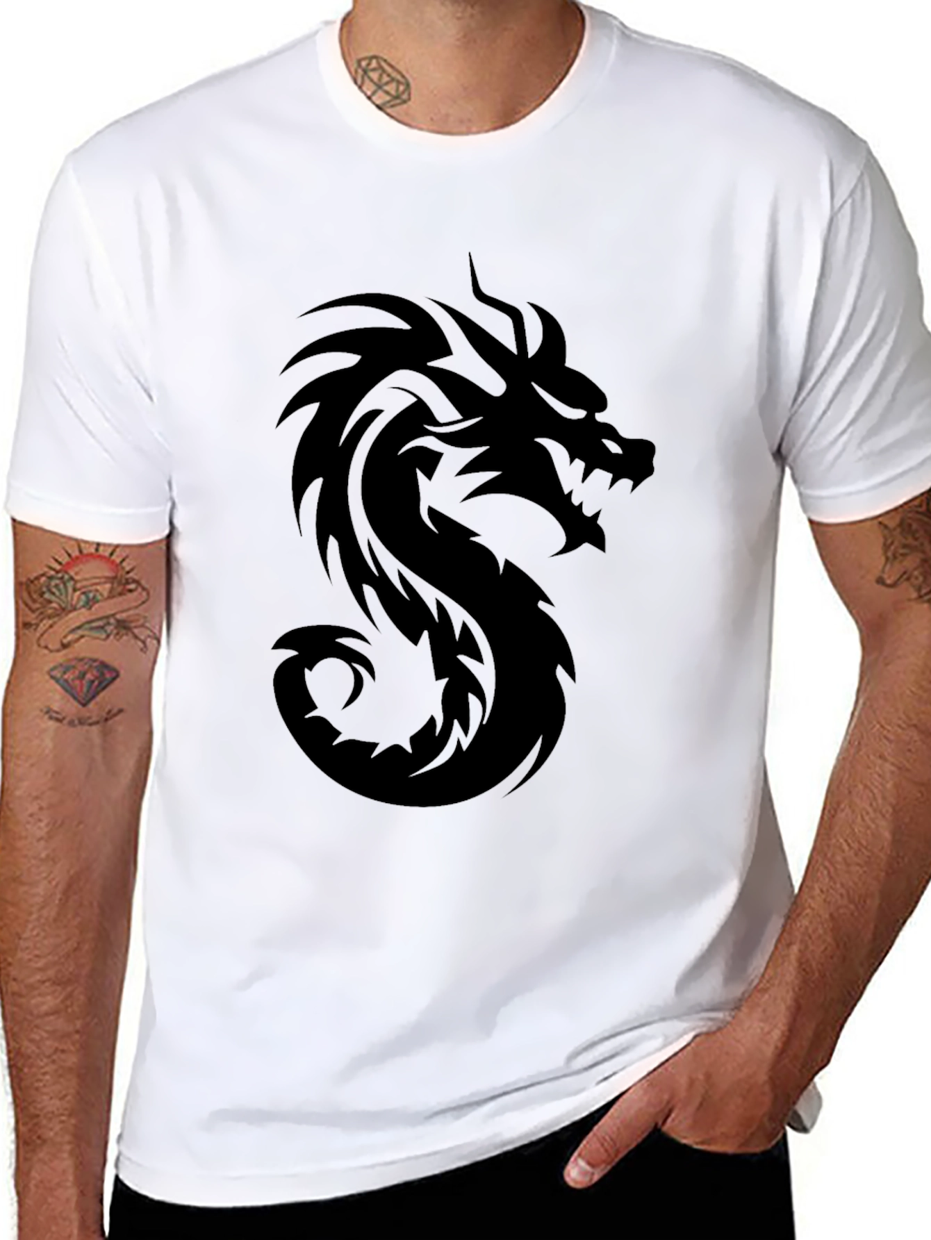 Black Dragon Graphic Tee
