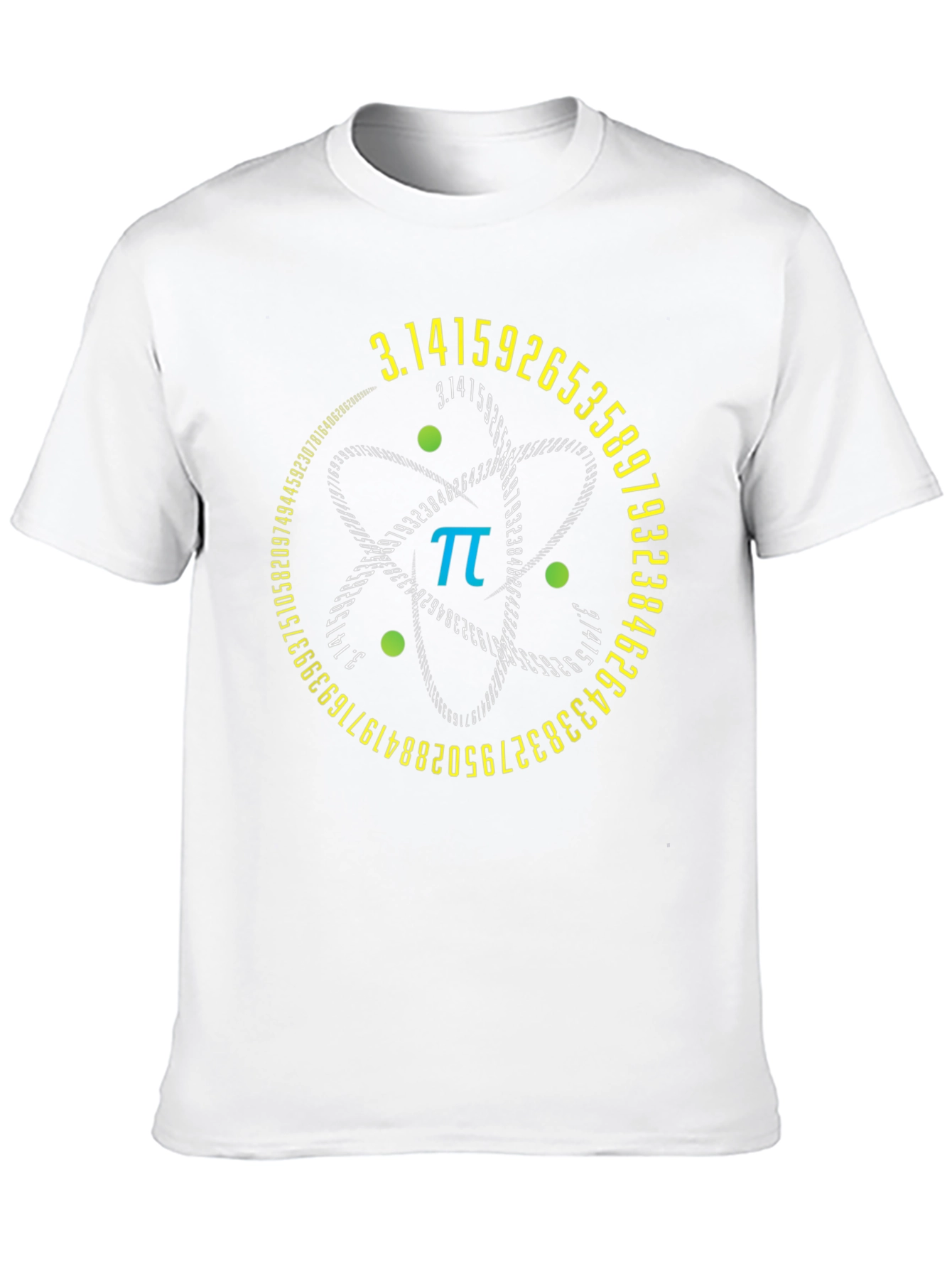Pi Atomic T-Shirt: Science & Math Tee