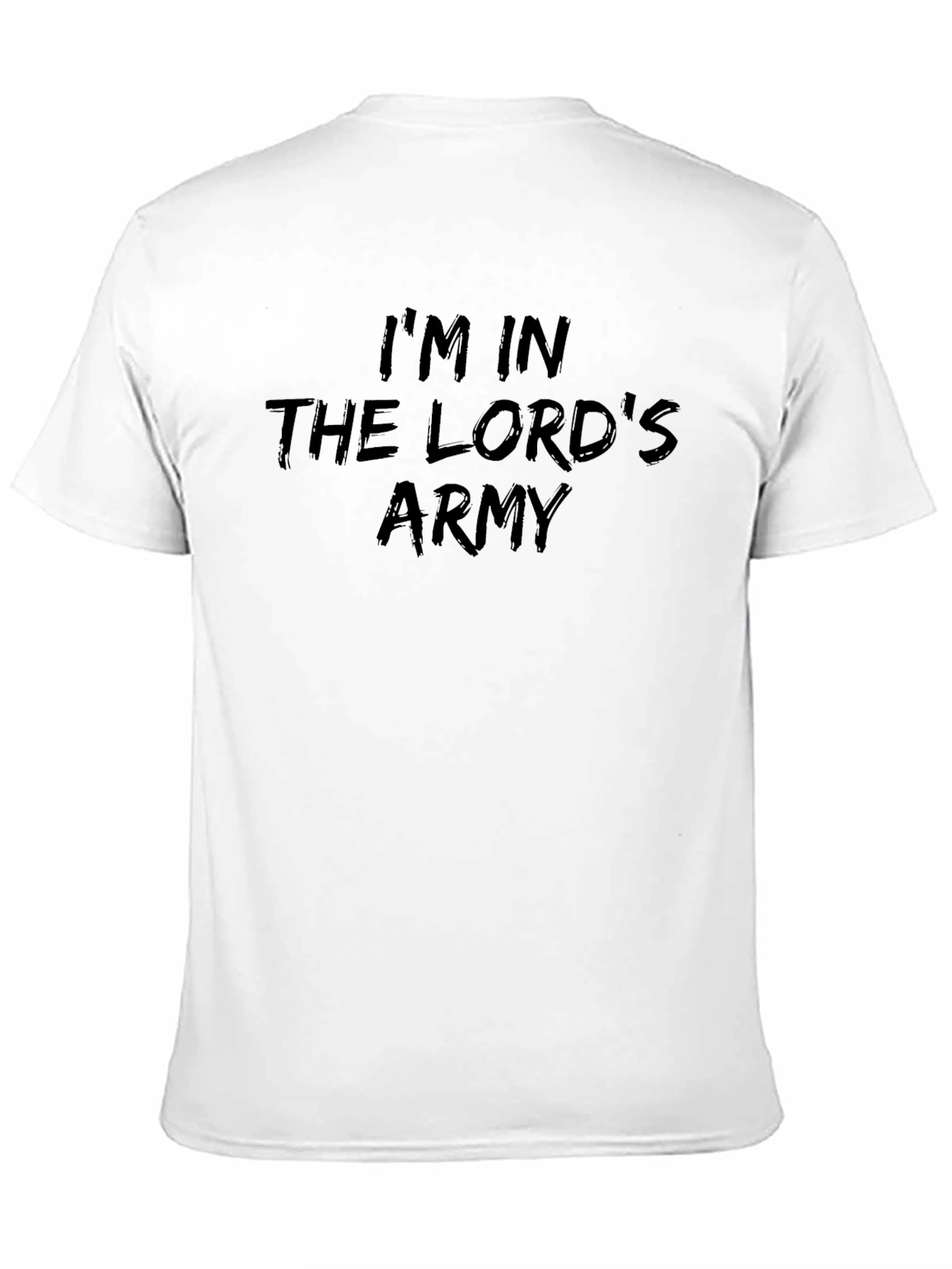 Im In The Lords Army Black T-Shirt