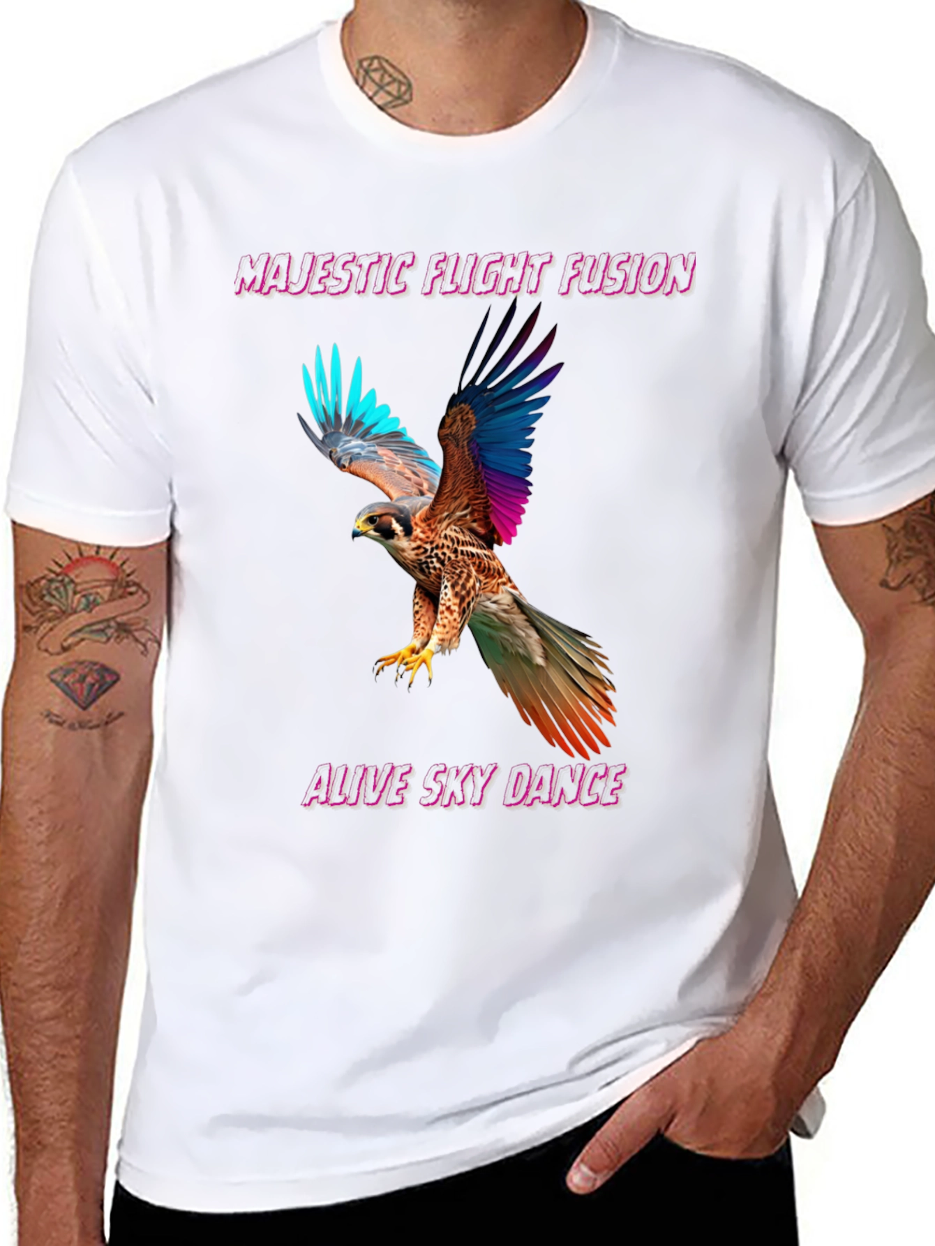 Majestic Flight Fusion Tee