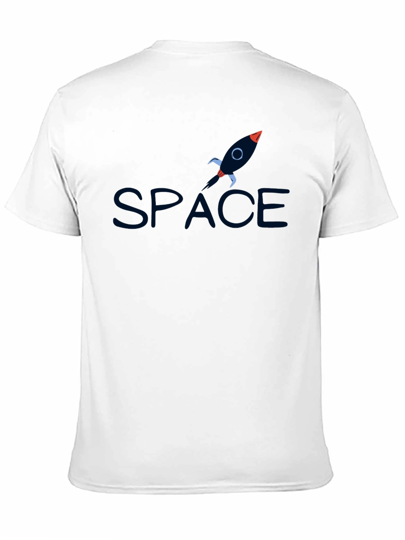 Space Rocket T-Shirt - Mens