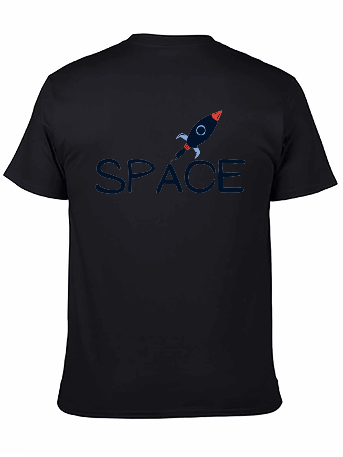 Space Rocket T-Shirt - Mens