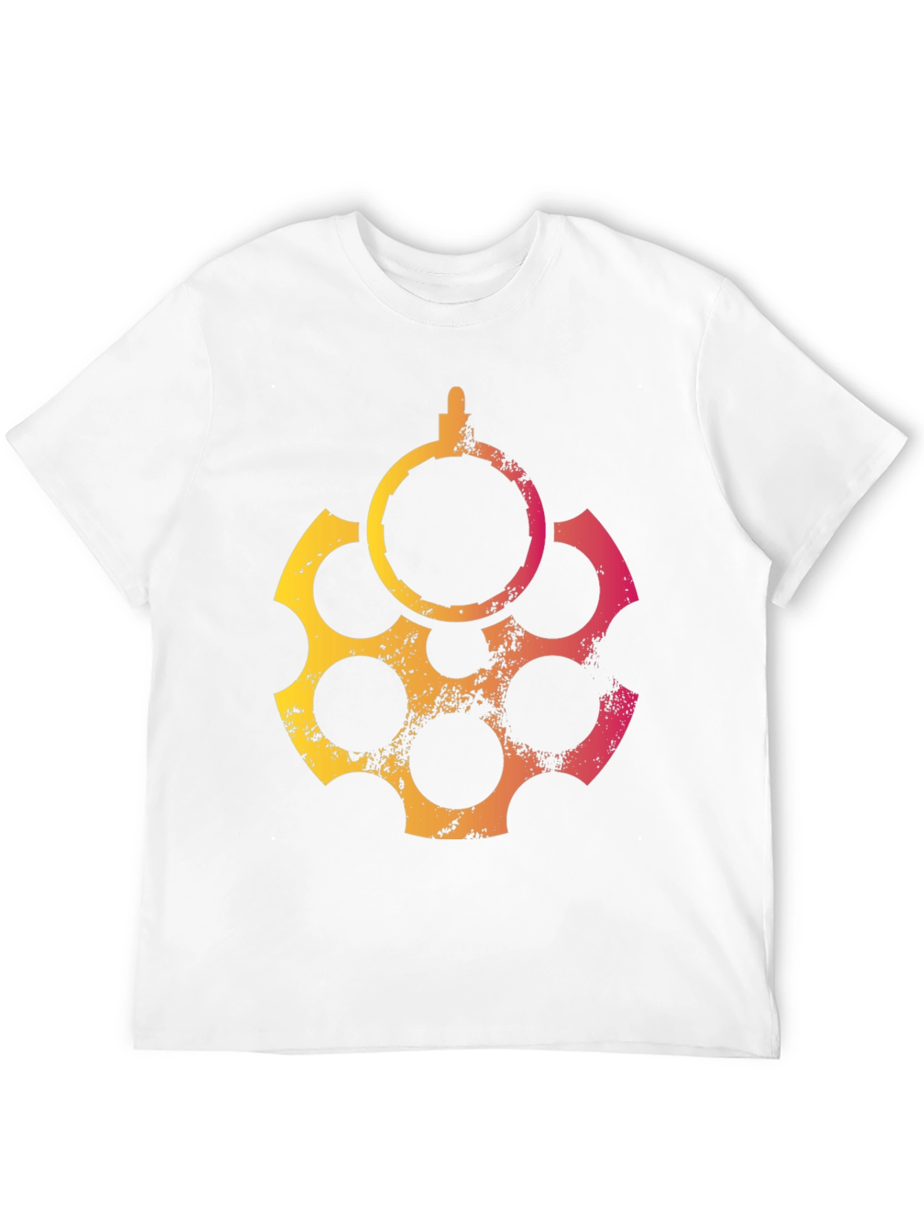Graphic Revolver T-Shirt - Cool Casual Tee