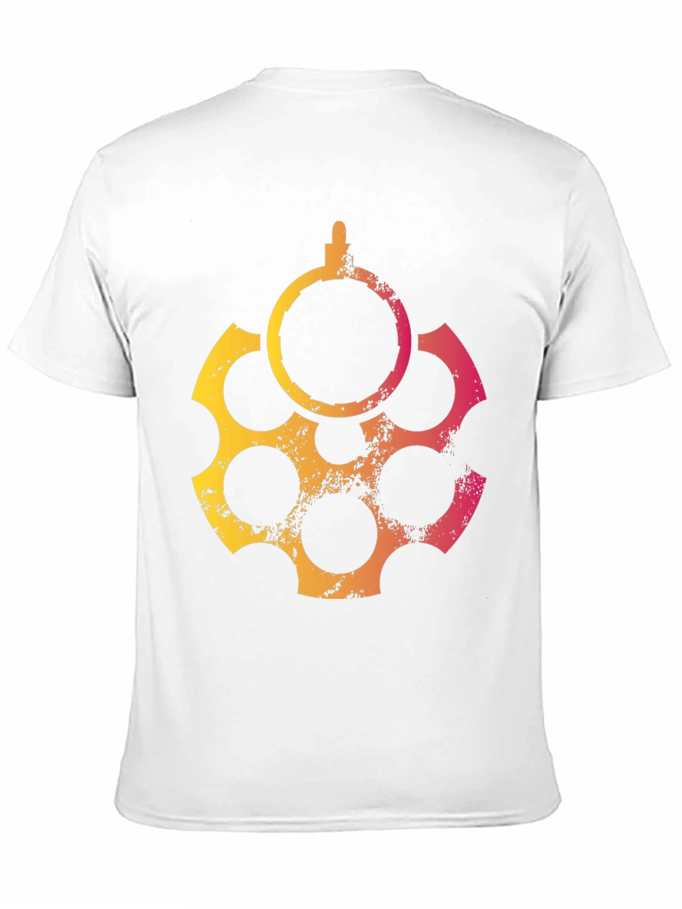 Graphic Revolver T-Shirt - Cool Casual Tee