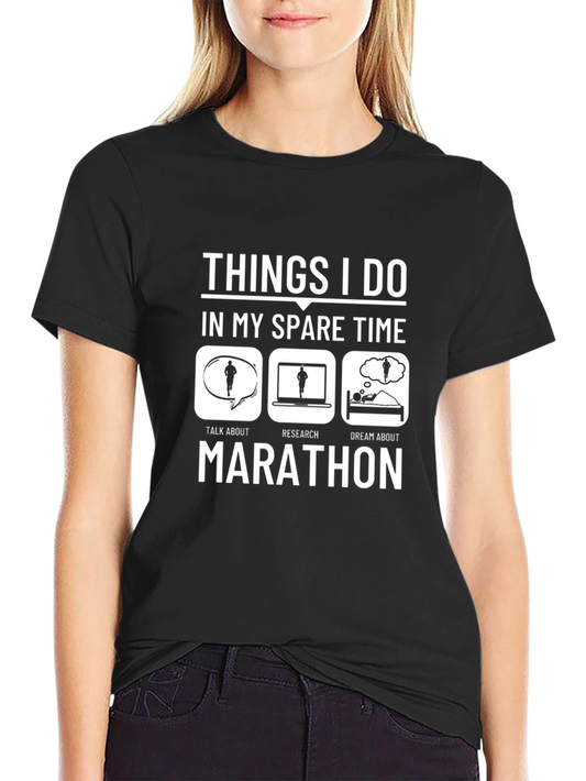 Marathon Runner Spare Time T-Shirt