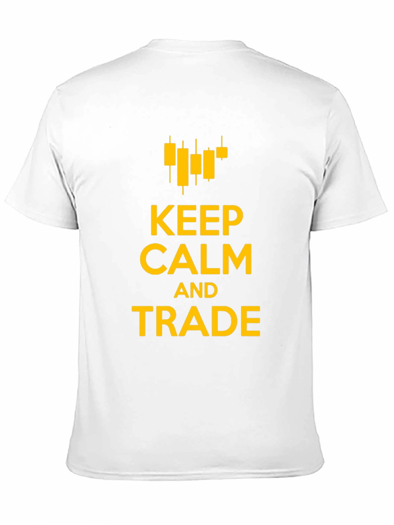 Keep Calm and Trade T-Shirt - Black Cotton Tee