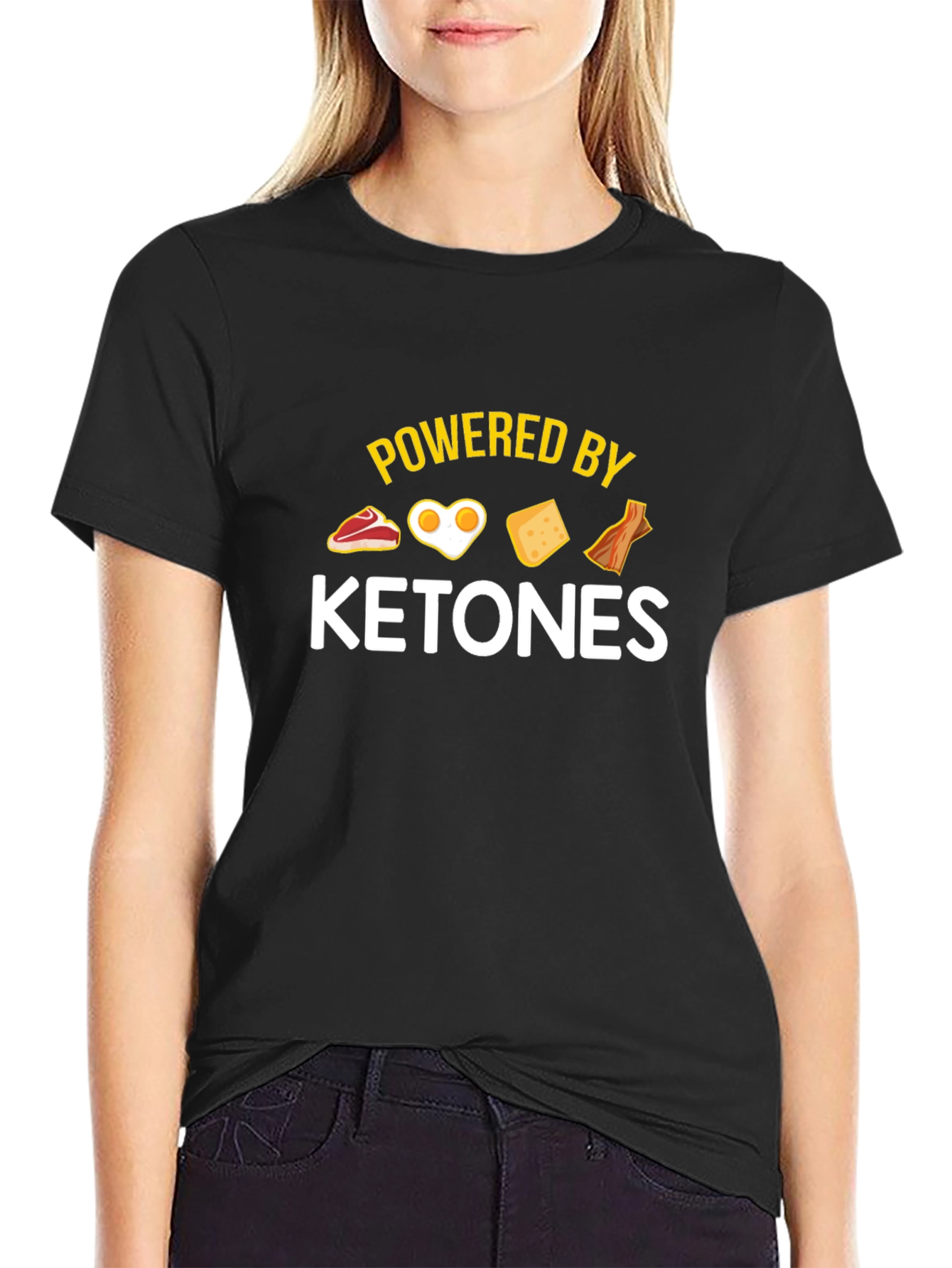 Keto Diet T-Shirt - Powered By Ketones