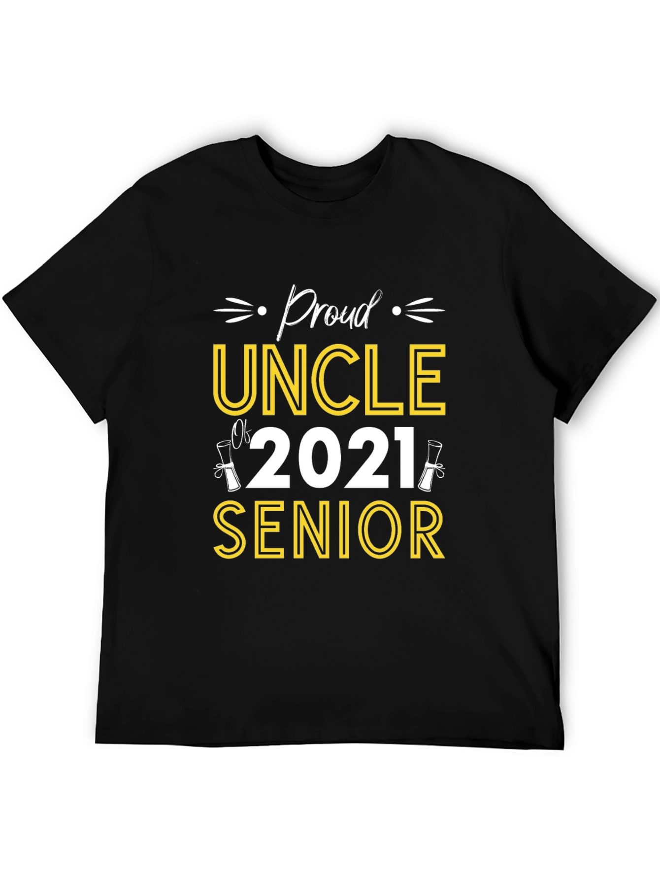 Proud Uncle Of 2021 Senior T-Shirt