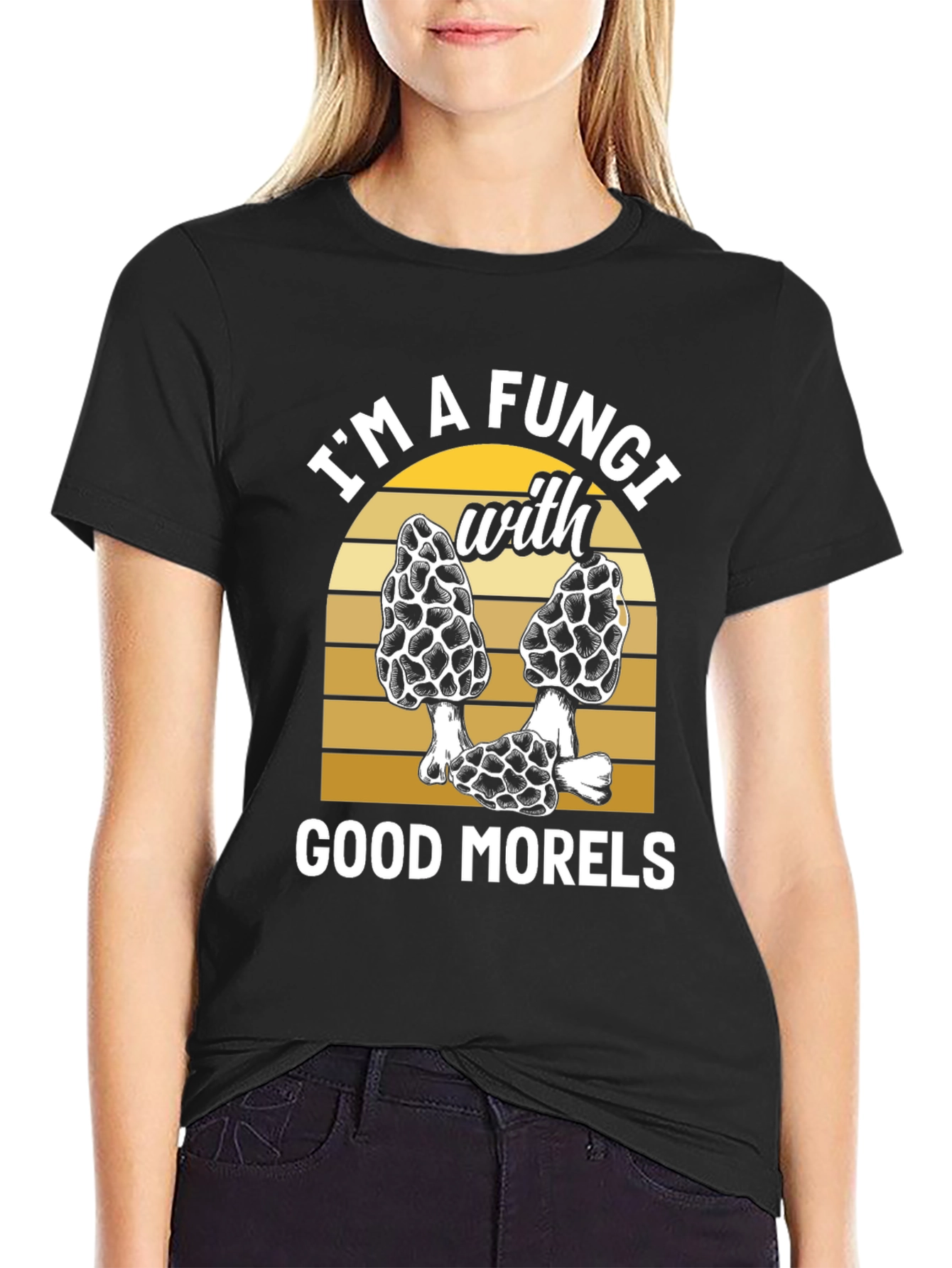 Fungi with Good Morels T-Shirt - Mushroom Lover