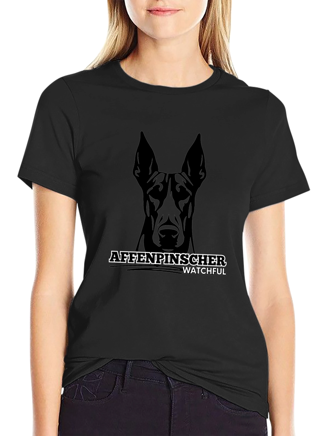 Affenpinscher Dog T-Shirt - Watchful Breed Tee