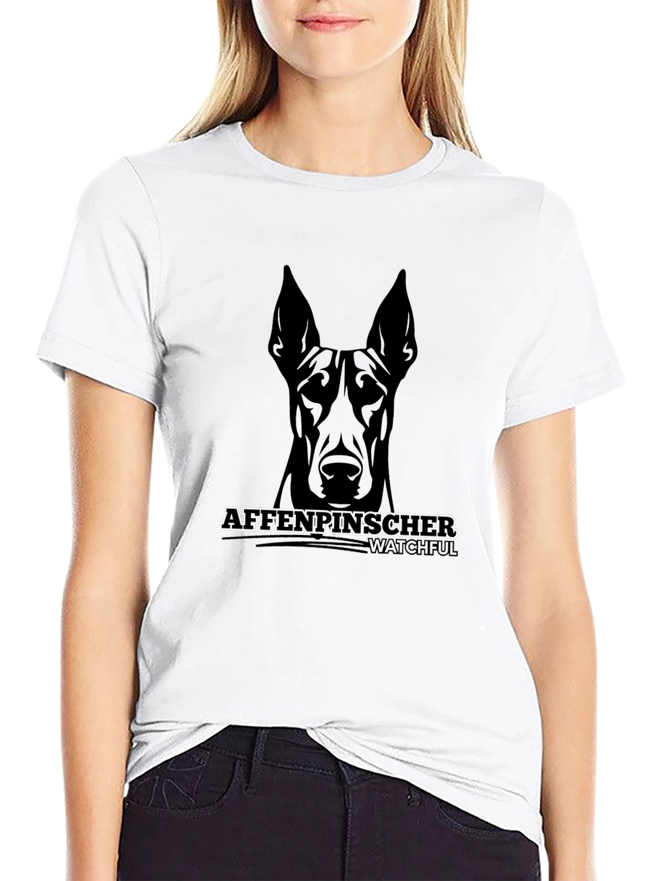 Affenpinscher Dog T-Shirt - Watchful Breed Tee