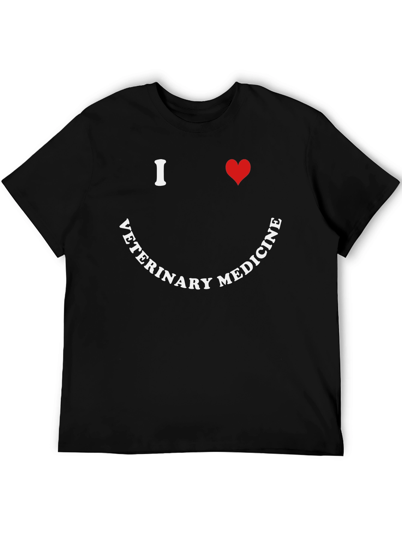 I Love Veterinary Medicine Graphic T-Shirt