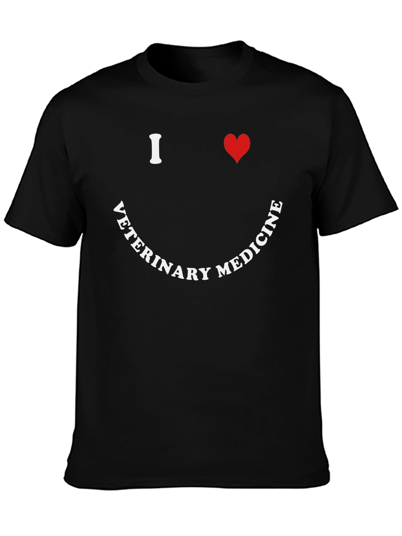 I Love Veterinary Medicine Graphic T-Shirt