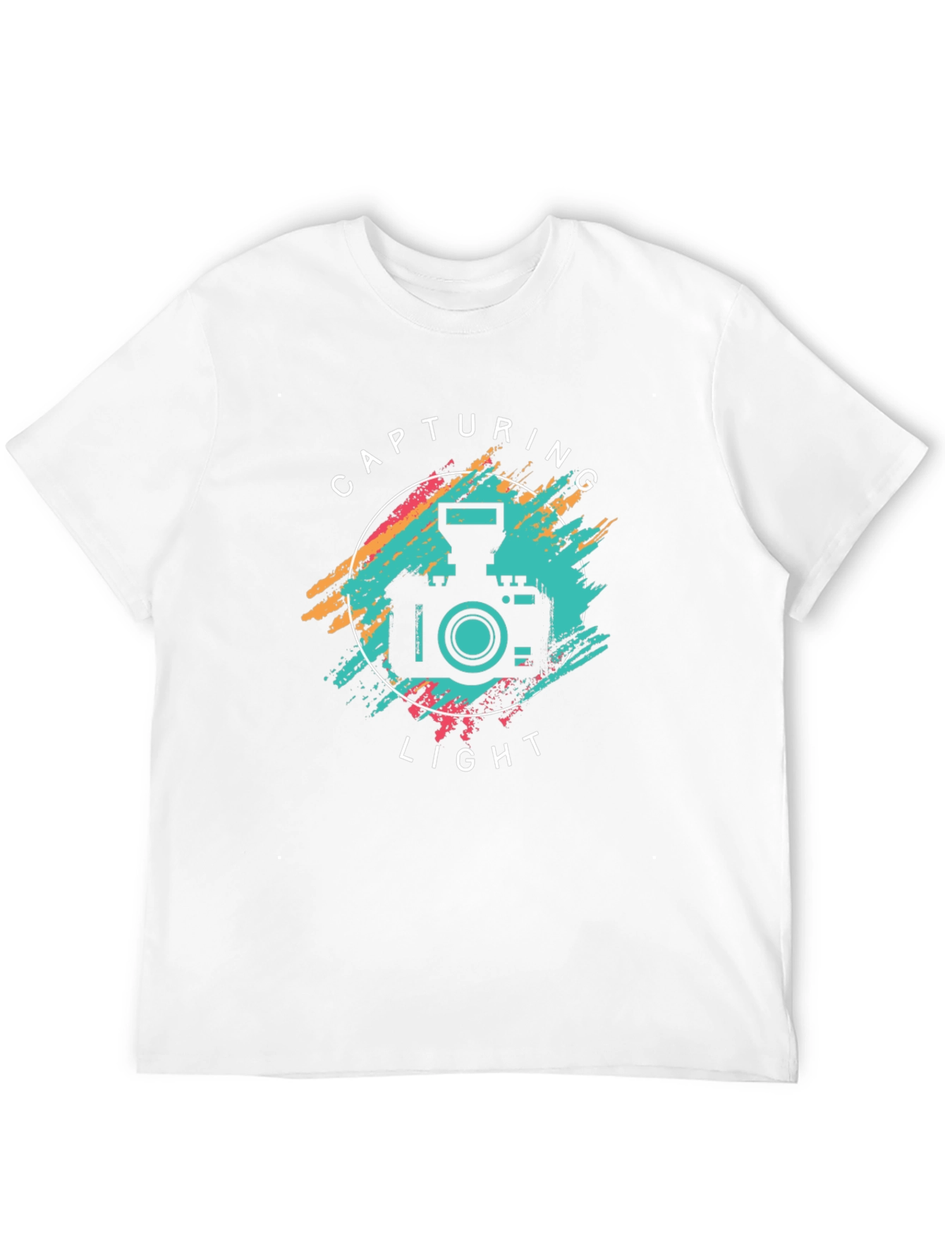 Capturing Light Graphic T-Shirt - Black