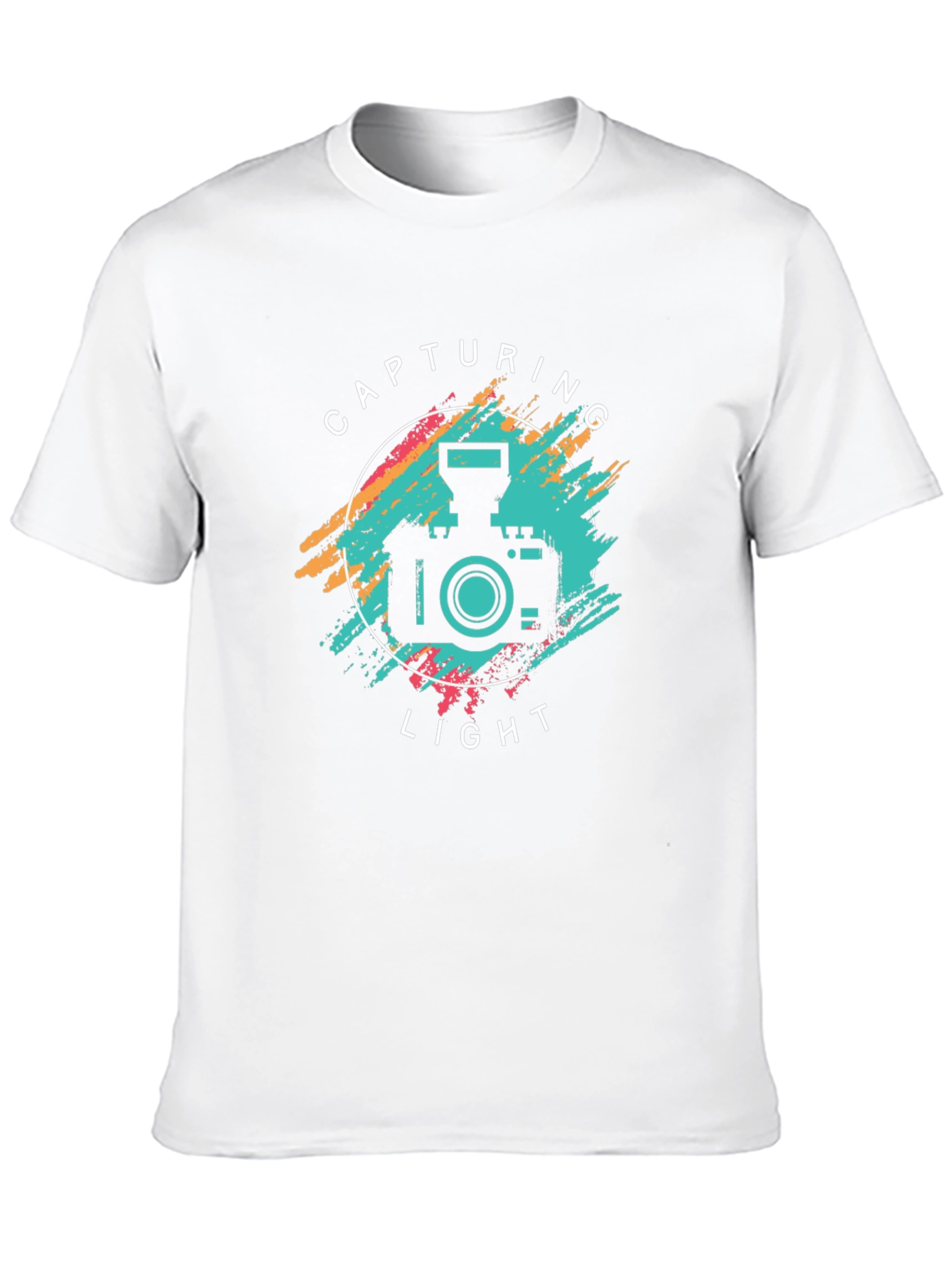 Capturing Light Graphic T-Shirt - Black