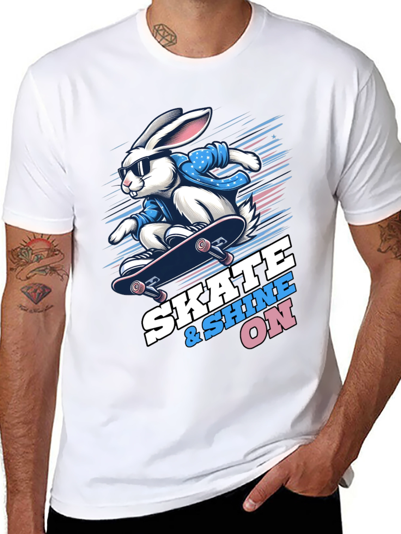 Skate & Shine On Graphic Tee