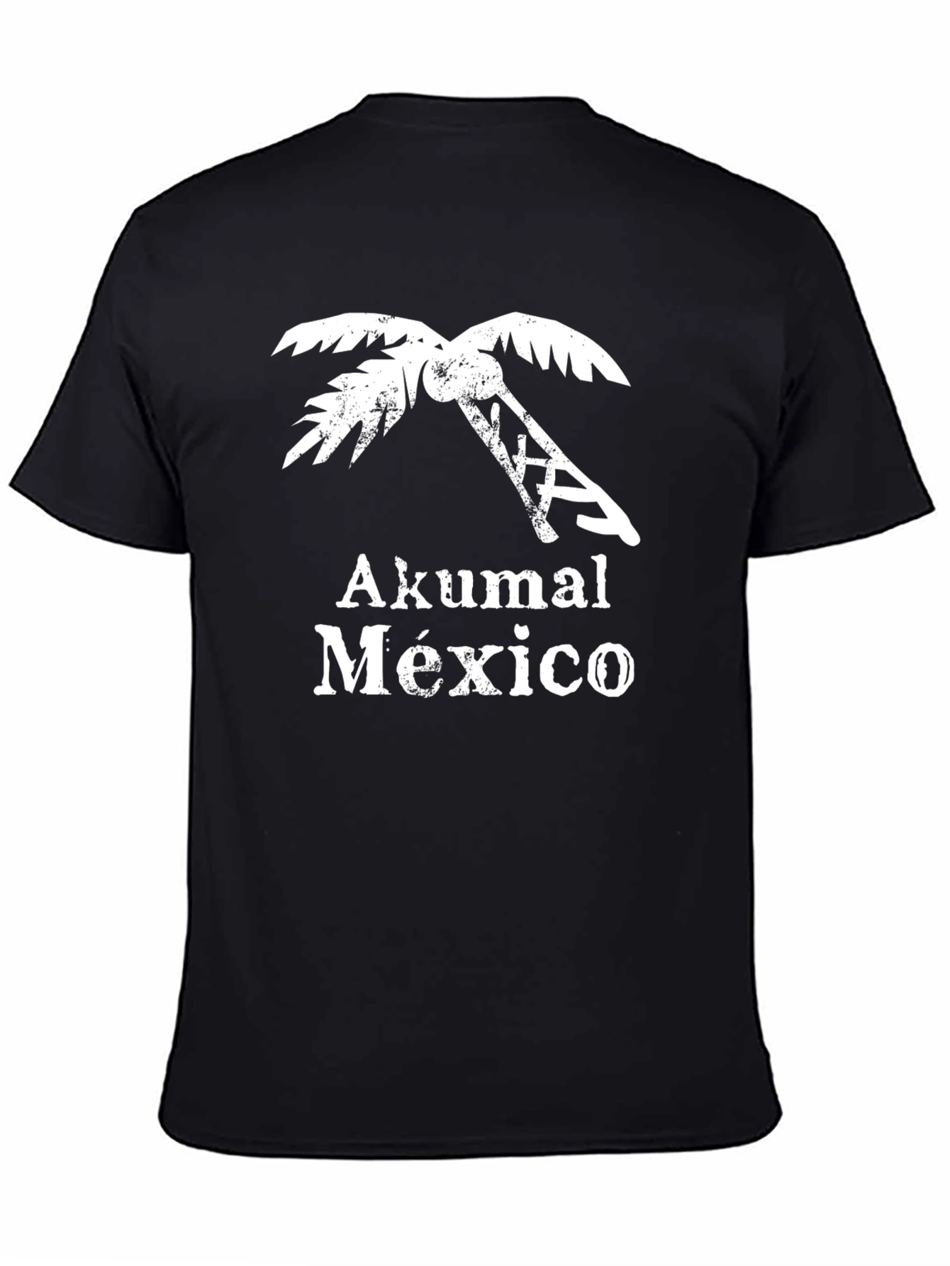 Akumal Mexico T-Shirt | Palm Tree Design