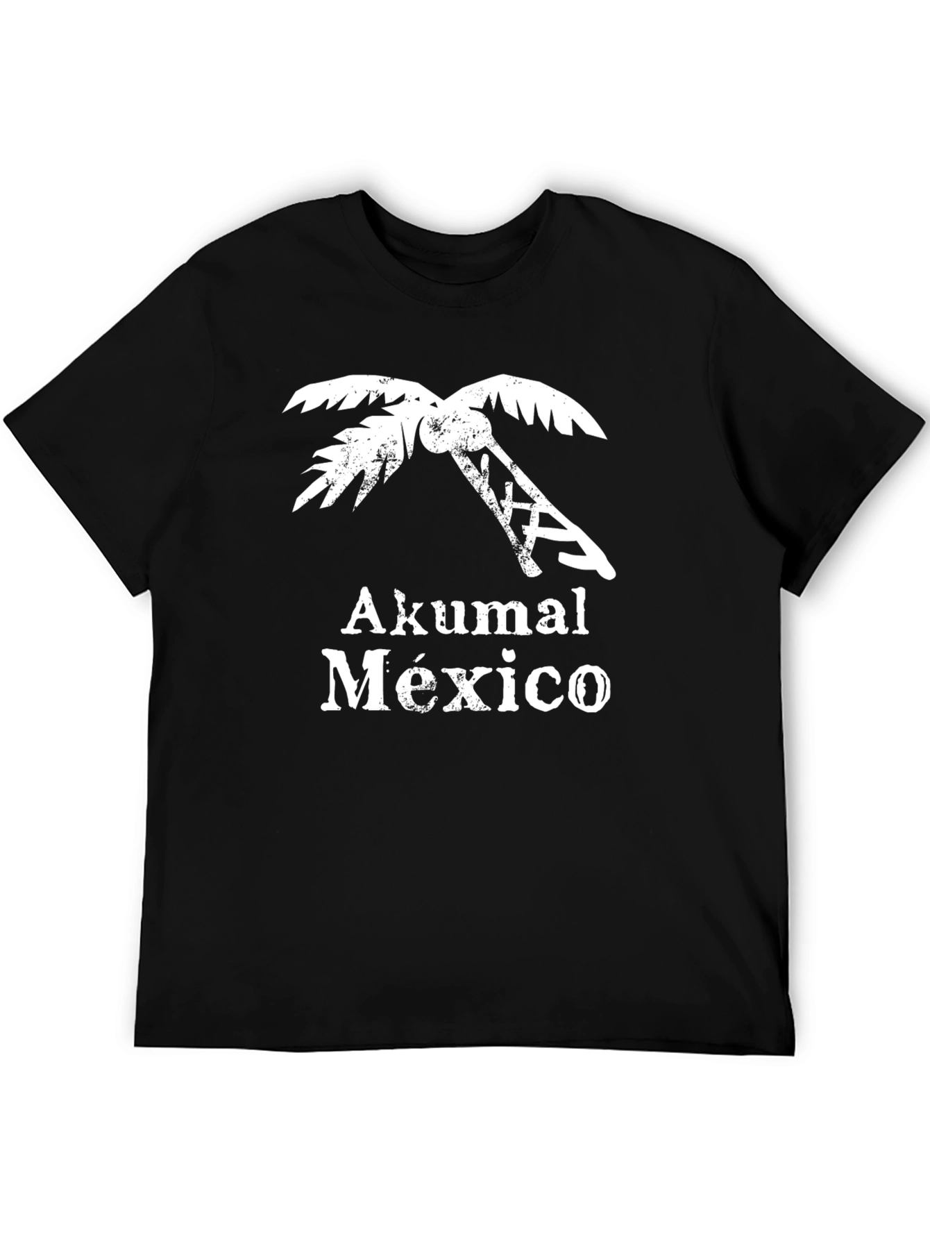 Akumal Mexico T-Shirt | Palm Tree Design