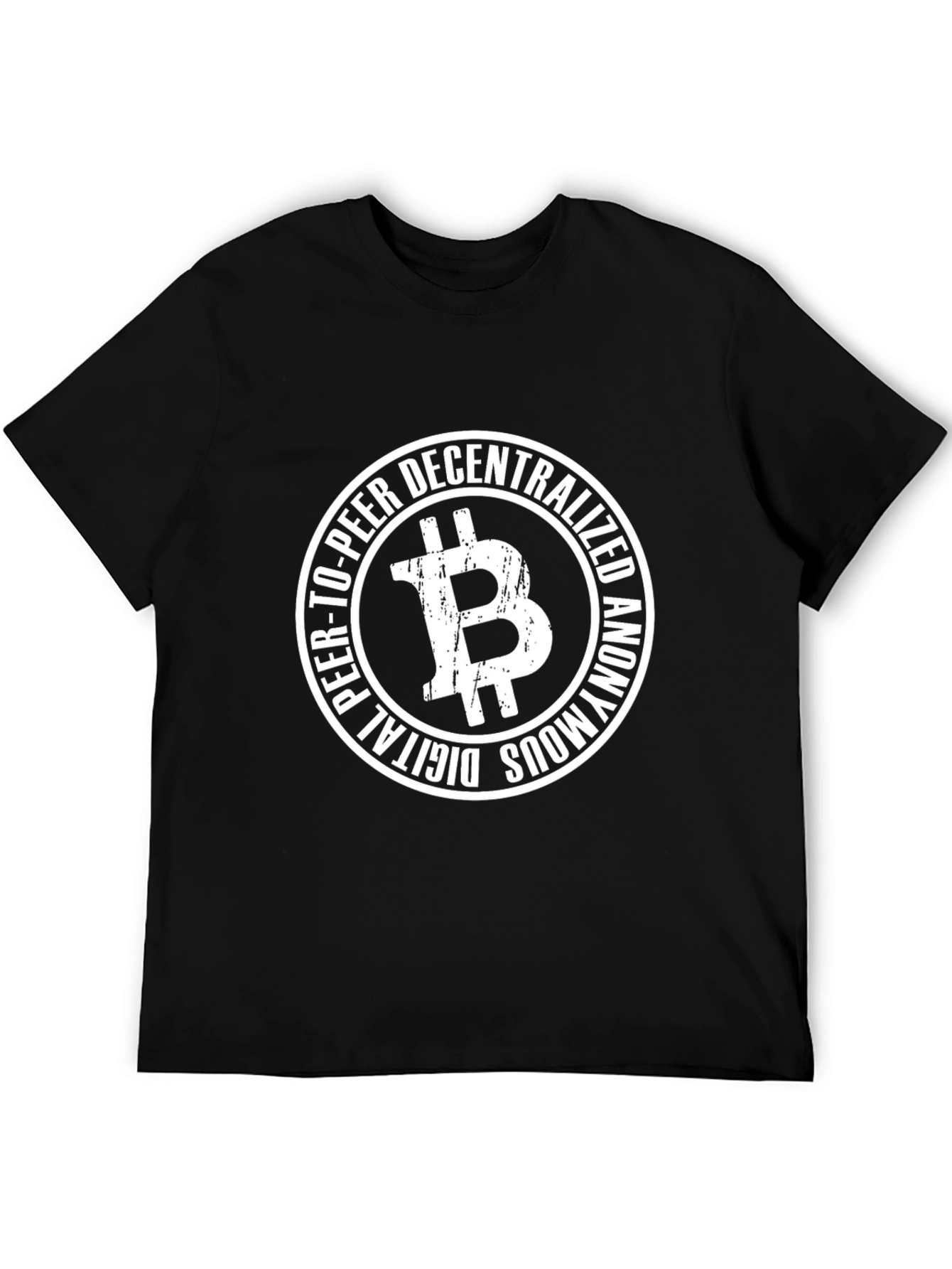 Bitcoin Decentralized Digital Anonymous Peer-to-Peer T-Shirt