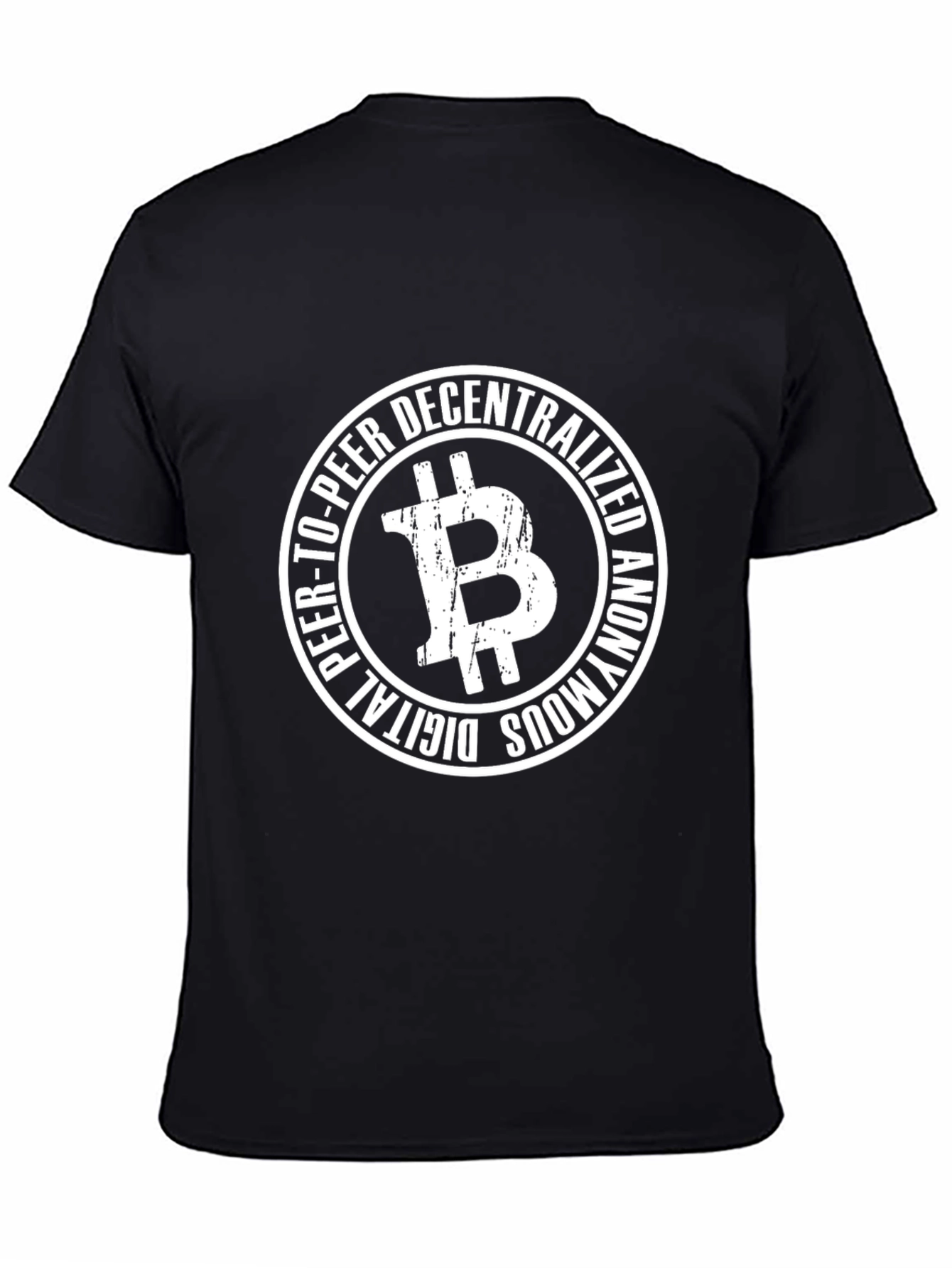 Bitcoin Decentralized Digital Anonymous Peer-to-Peer T-Shirt