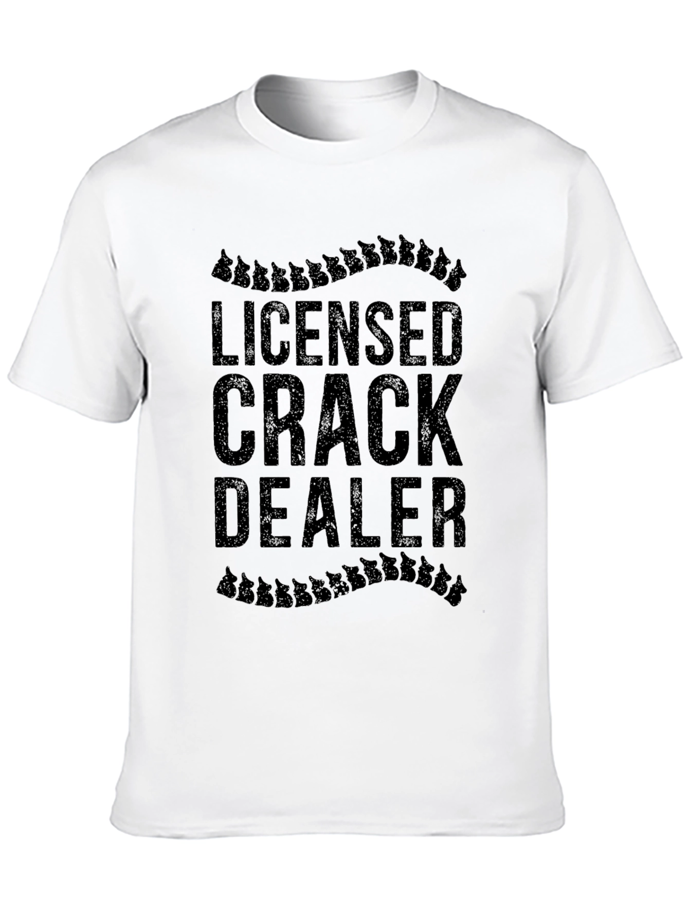 Licensed Crack Dealer T-Shirt - Chiropractic Humor