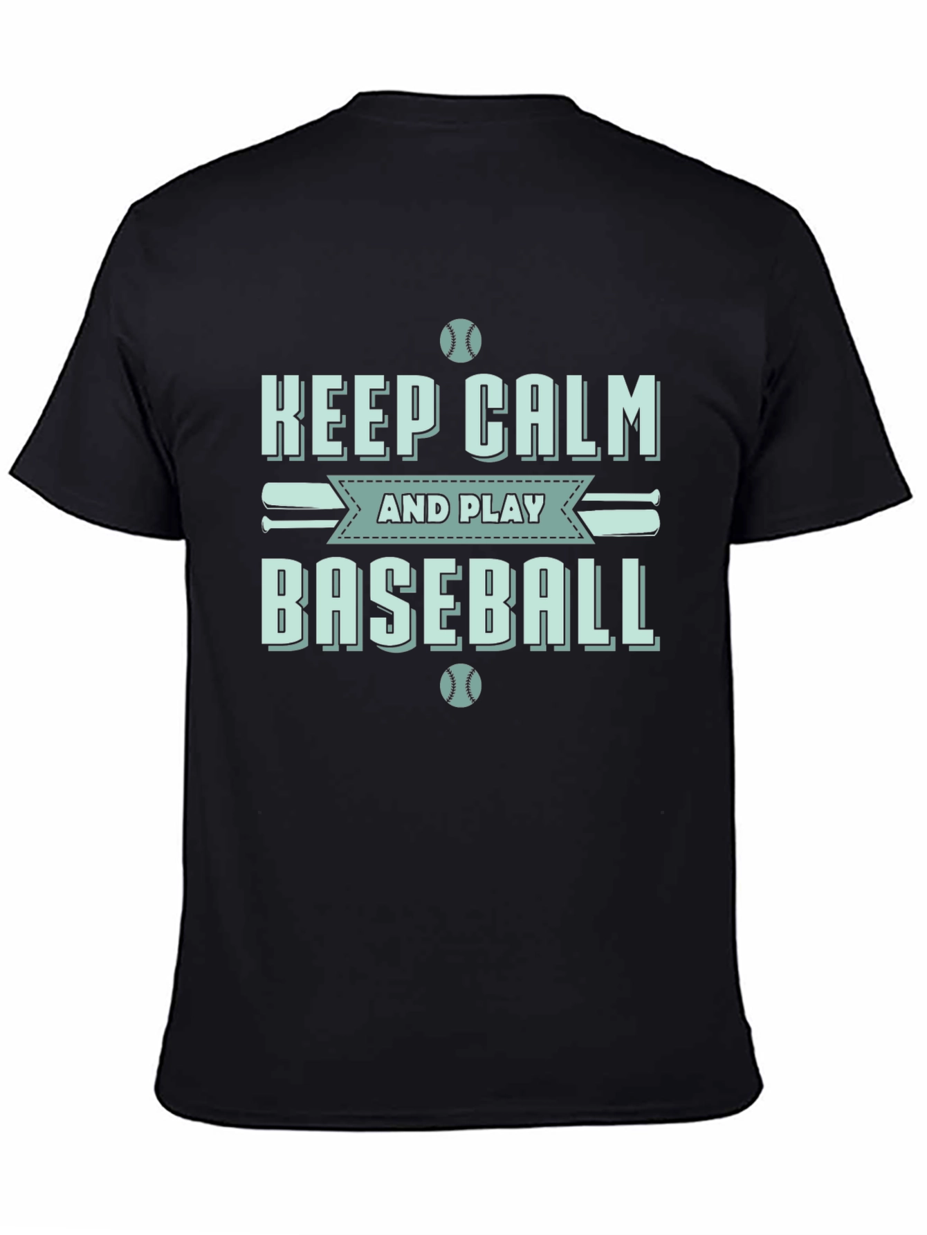 Keep Calm Baseball T-Shirt