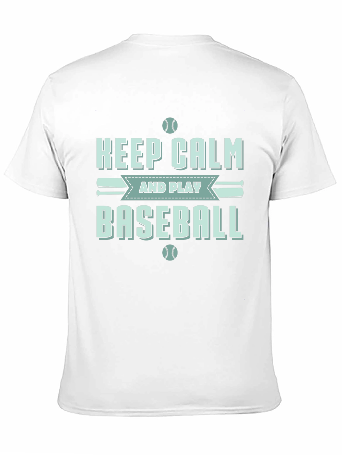 Keep Calm Baseball T-Shirt