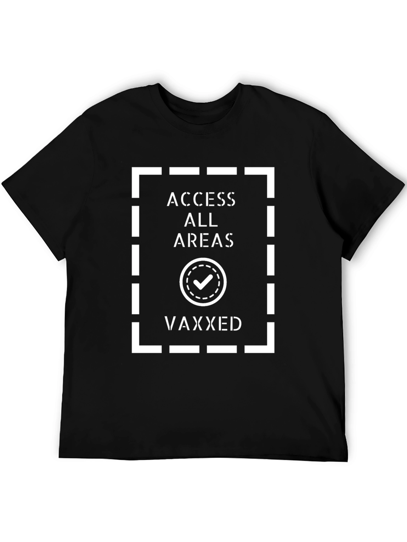 Vaxxed Access All Areas Graphic T-Shirt