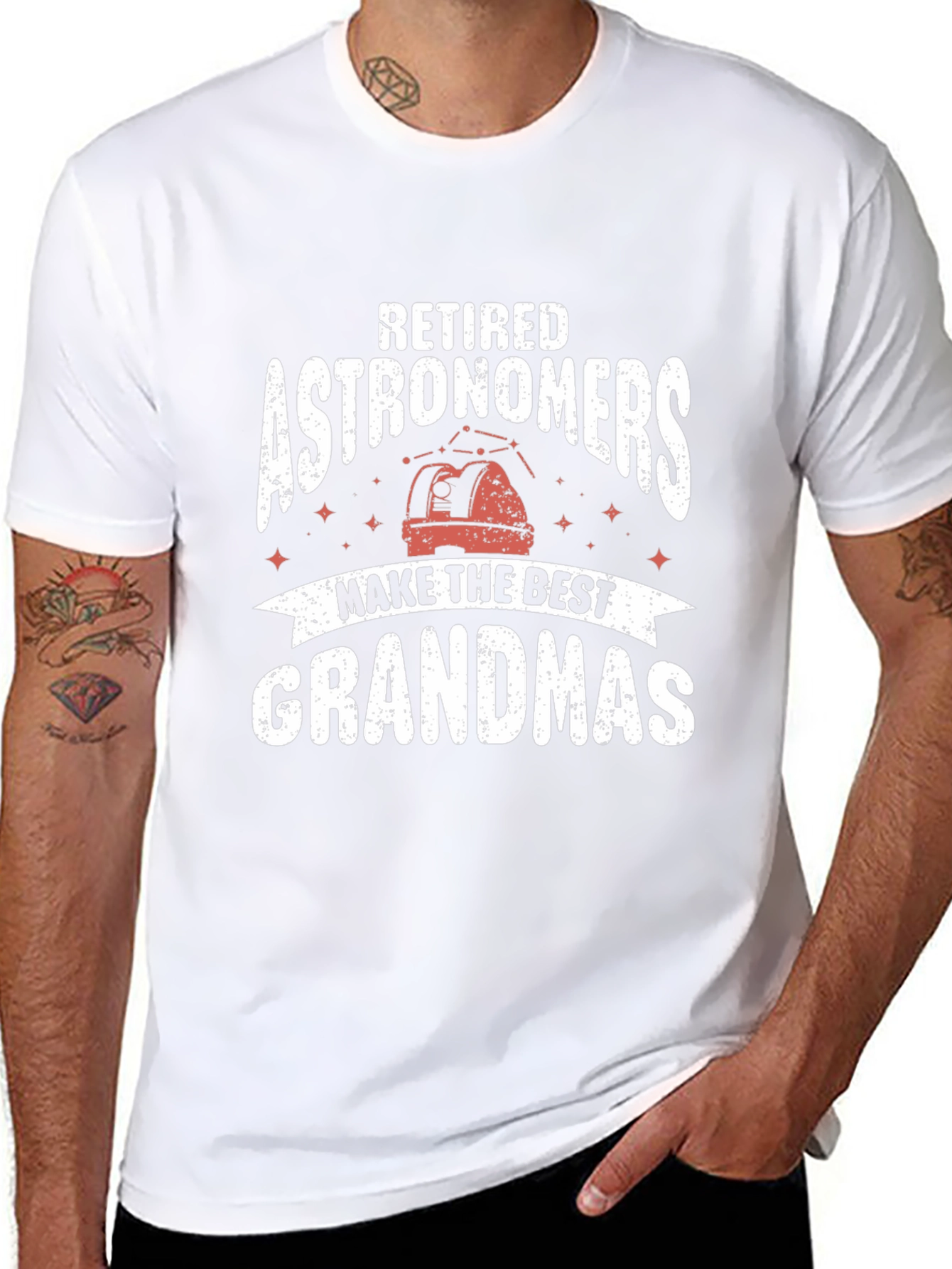 Retired Astronomers Make the Best Grandmas T-Shirt