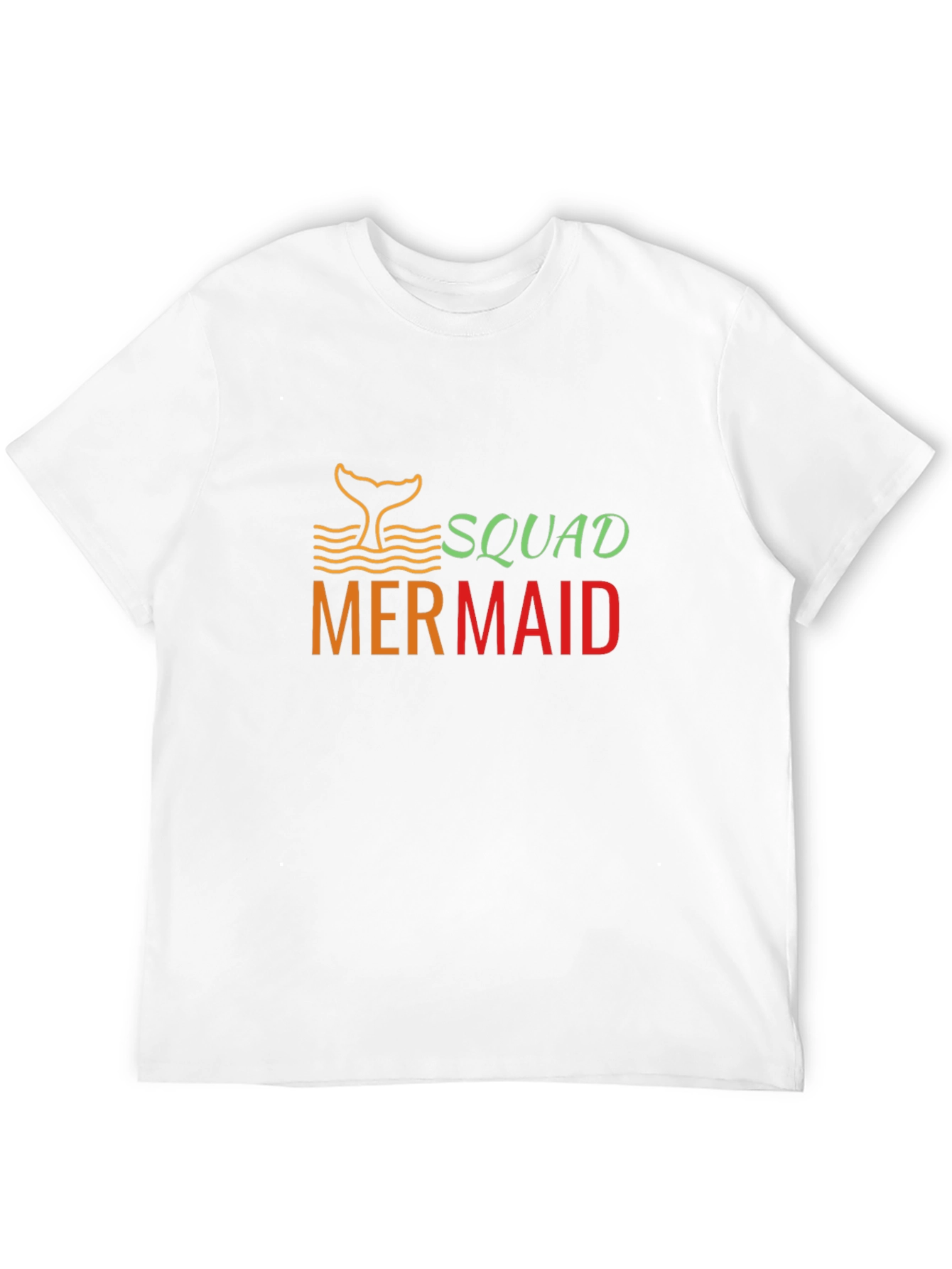 Mermaid Squad Graphic Tee - Soft Cotton T-Shirt