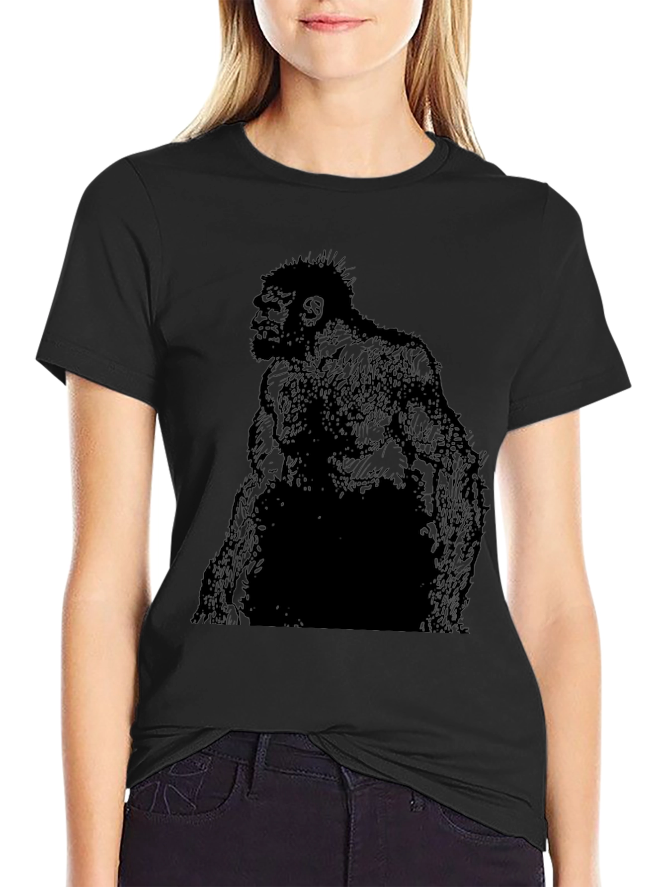 Primal Caveman Graphic T-Shirt