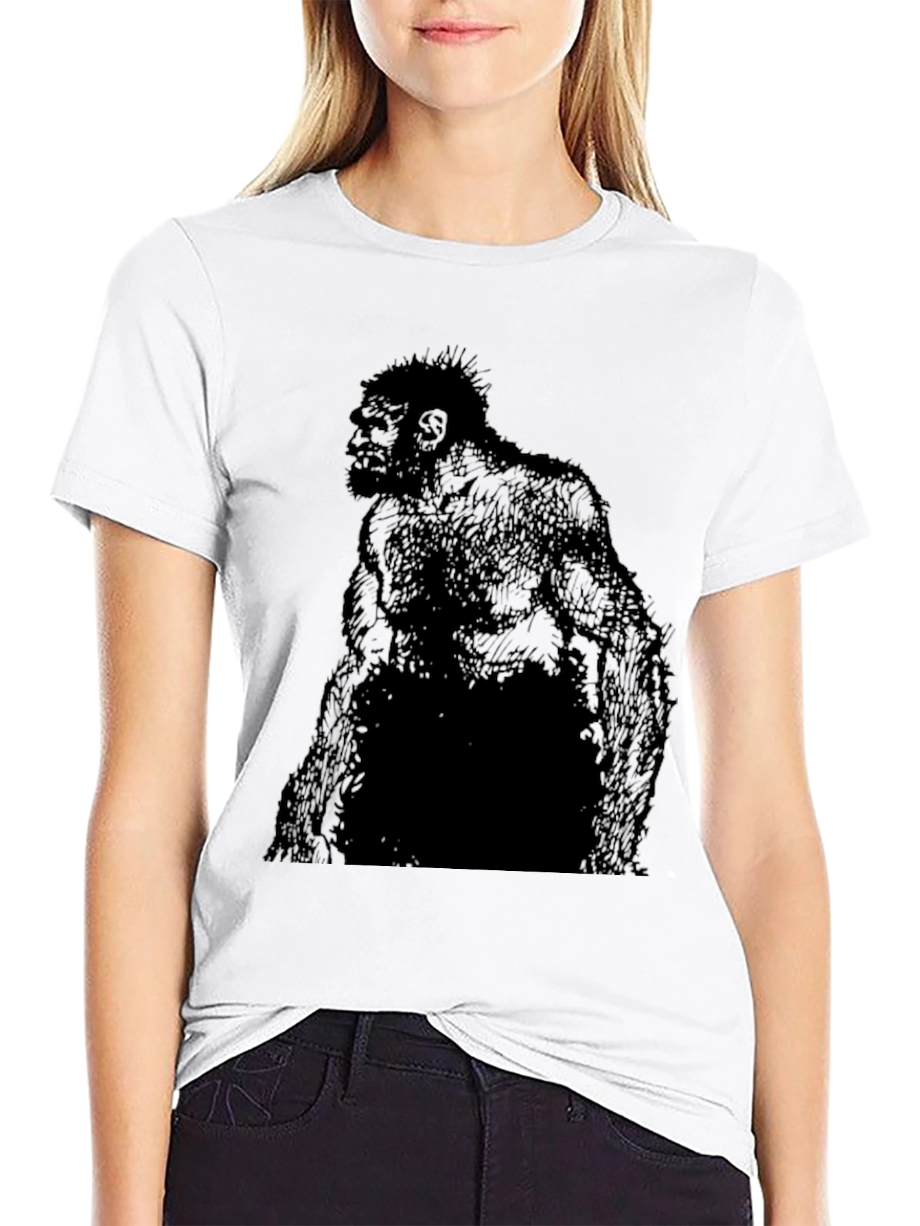 Primal Caveman Graphic T-Shirt
