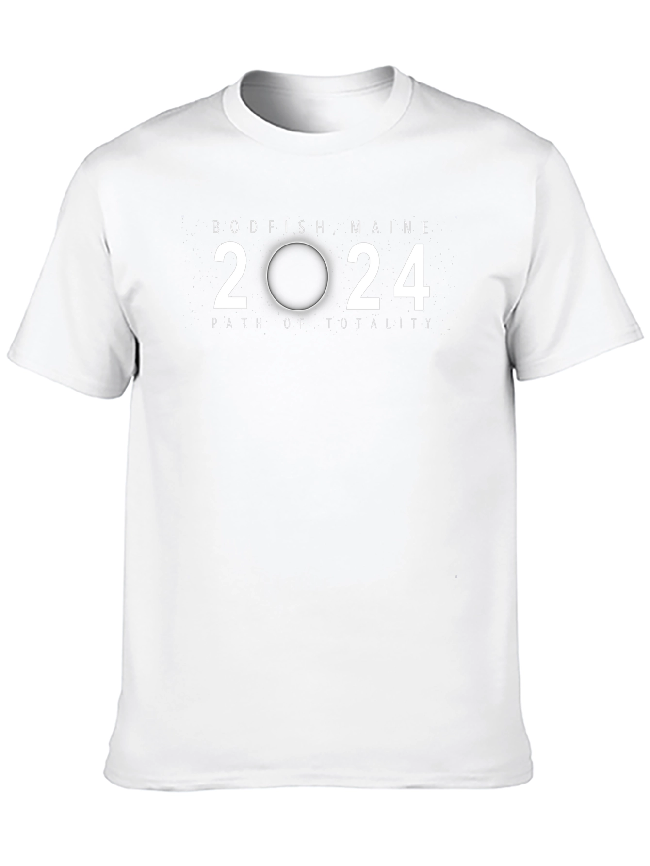 Bodfish Maine 2024 Path of Totality T-Shirt