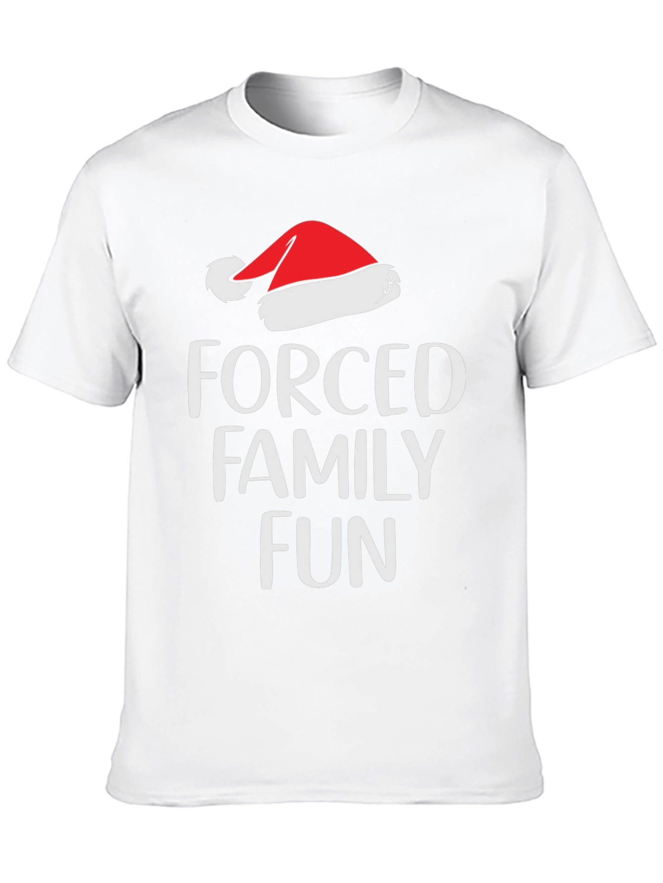 Forced Family Fun Santa Hat T-Shirt