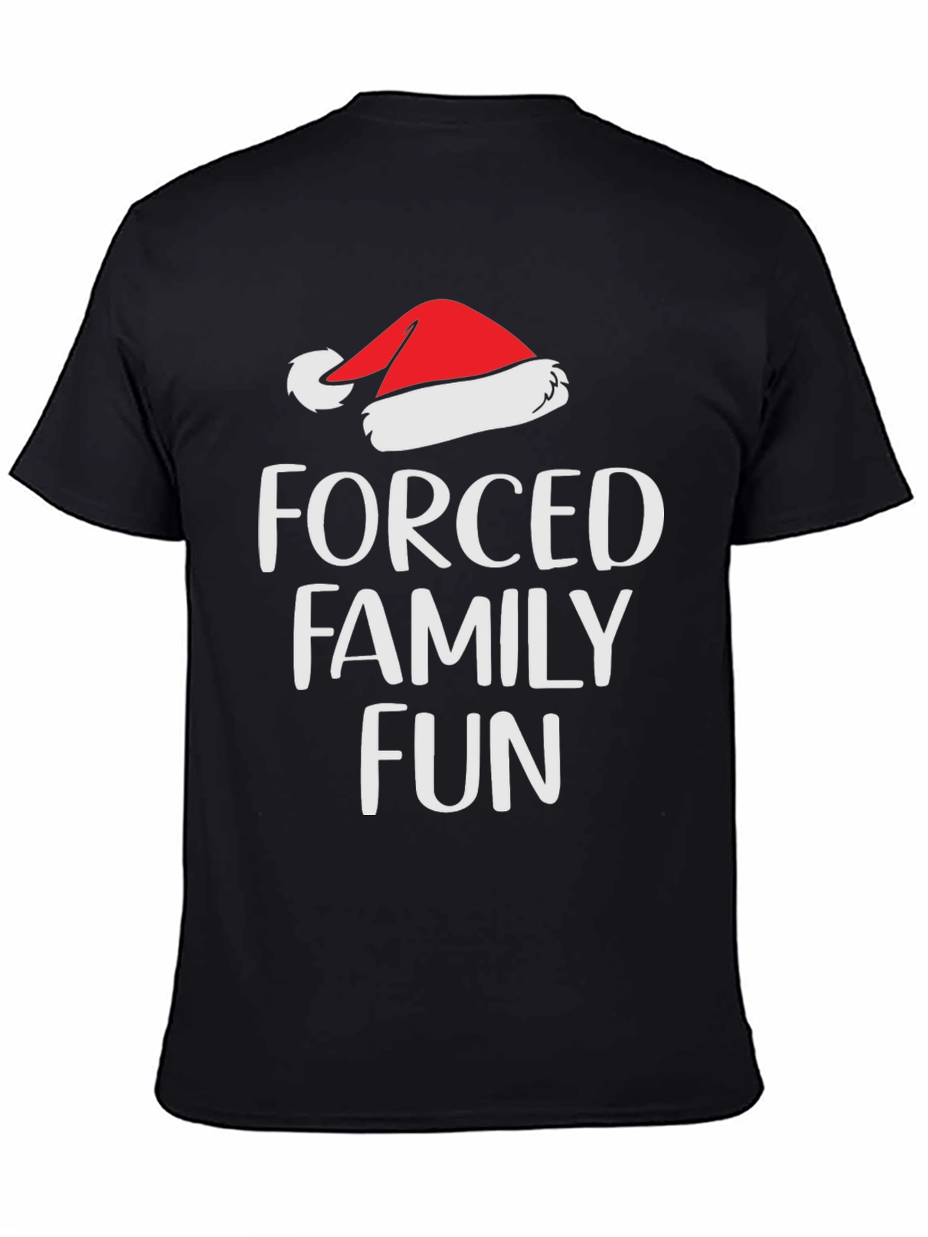 Forced Family Fun Santa Hat T-Shirt