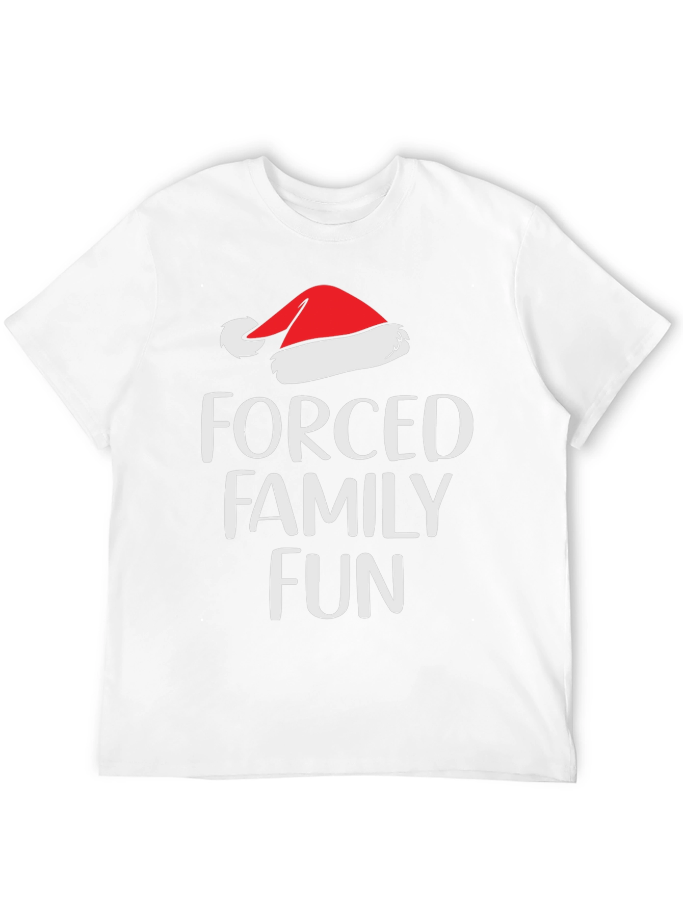 Forced Family Fun Santa Hat T-Shirt