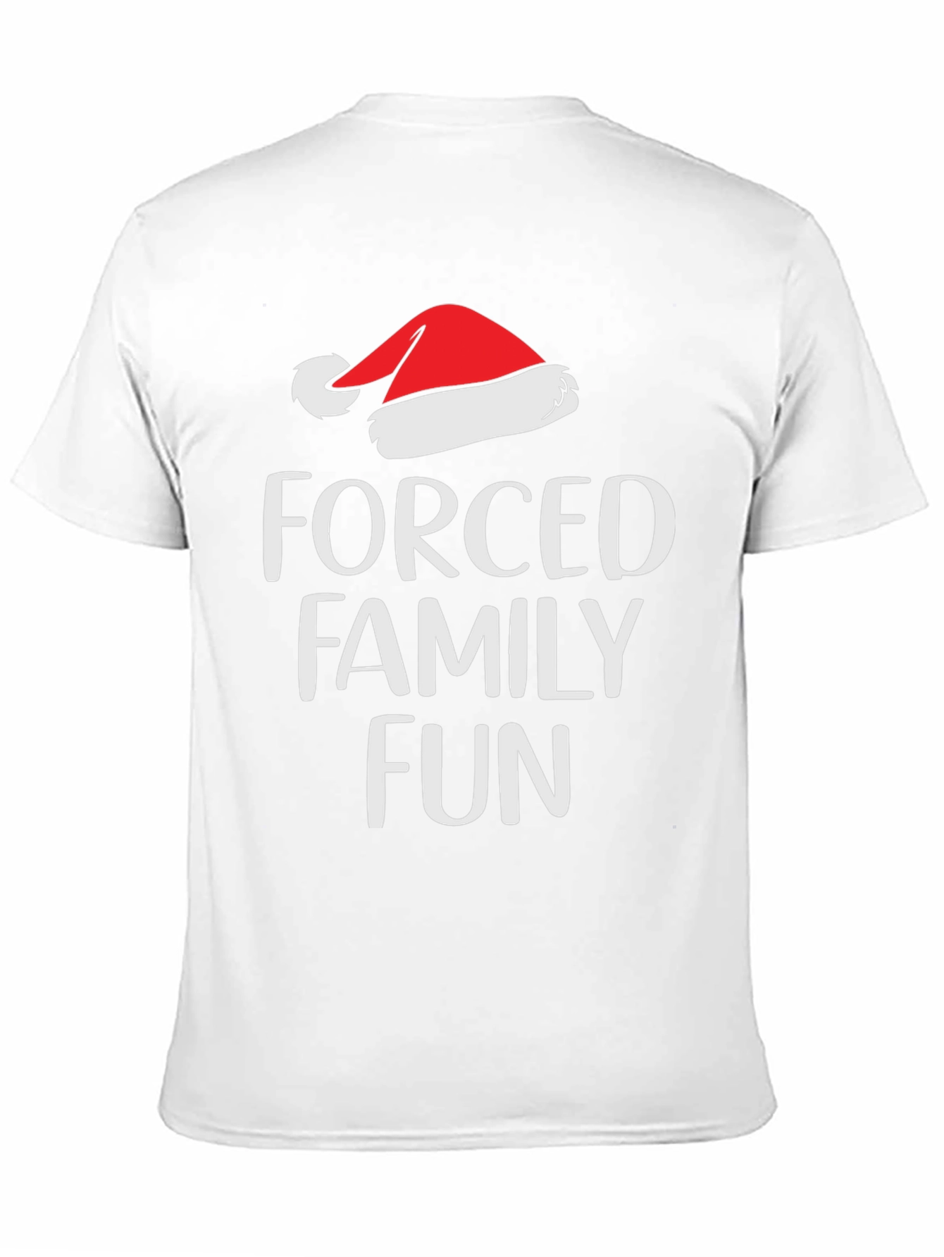Forced Family Fun Santa Hat T-Shirt