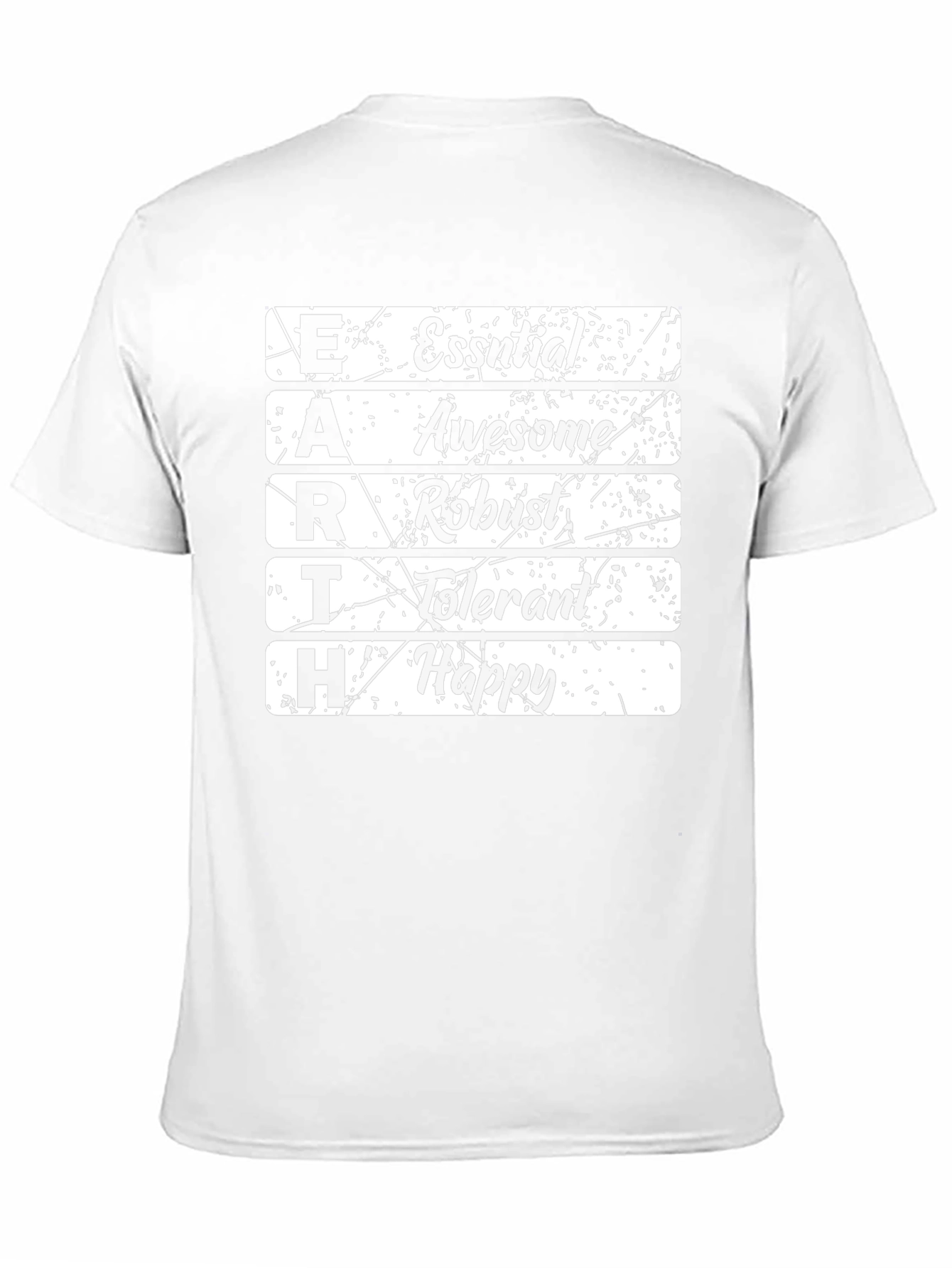 EARTH Positive Vibes T-Shirt - Essential Awesome Robust