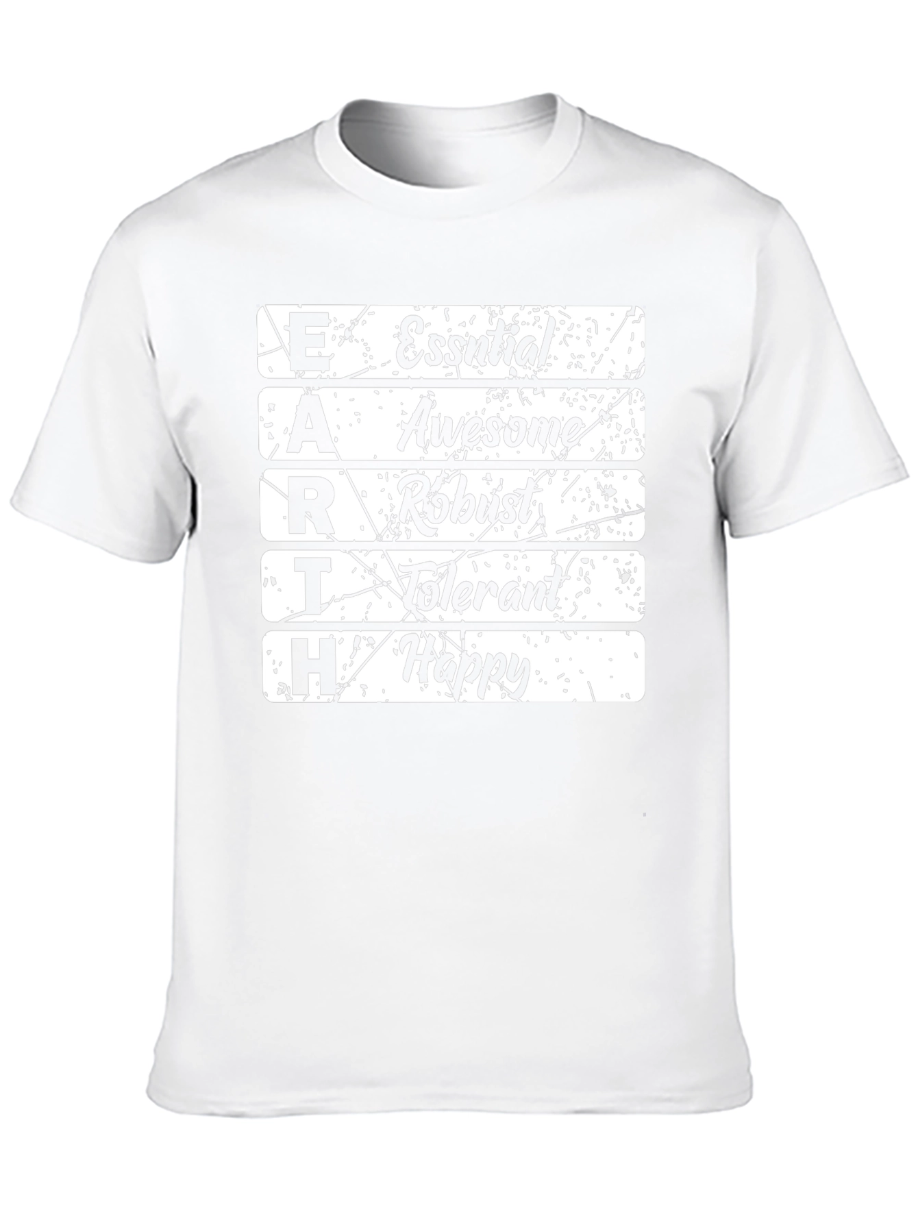 EARTH Positive Vibes T-Shirt - Essential Awesome Robust