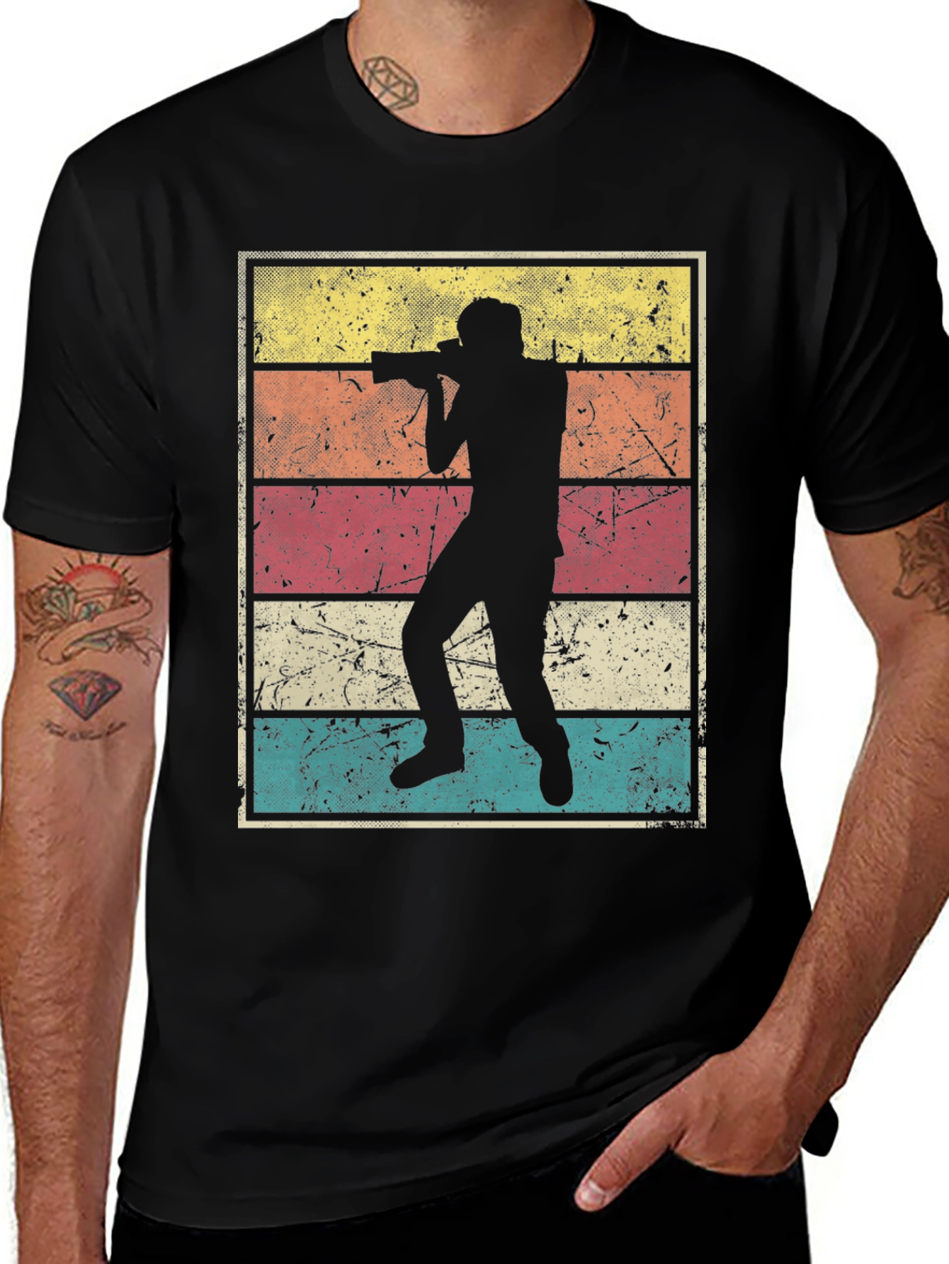 Retro Photographer Graphic Tee