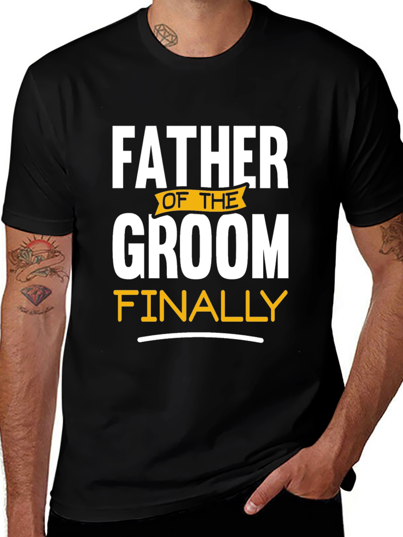 Father of the Groom T-Shirt: Finally!