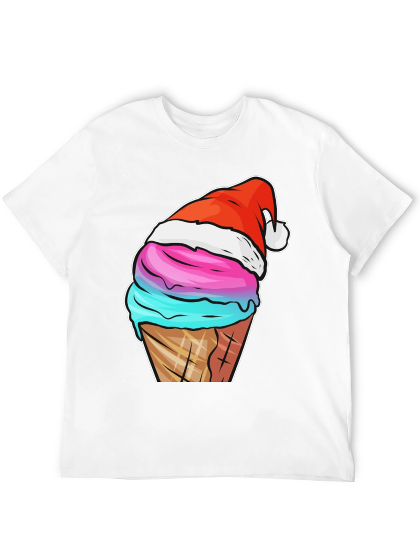 Festive Ice Cream Cone T-Shirt