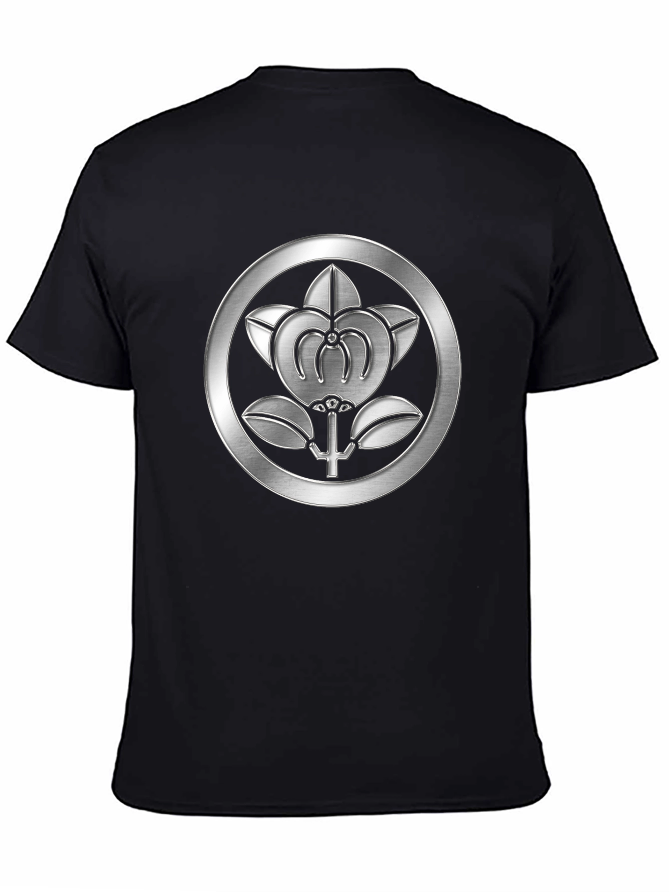 Samurai Clan Emblem T-Shirt - Black